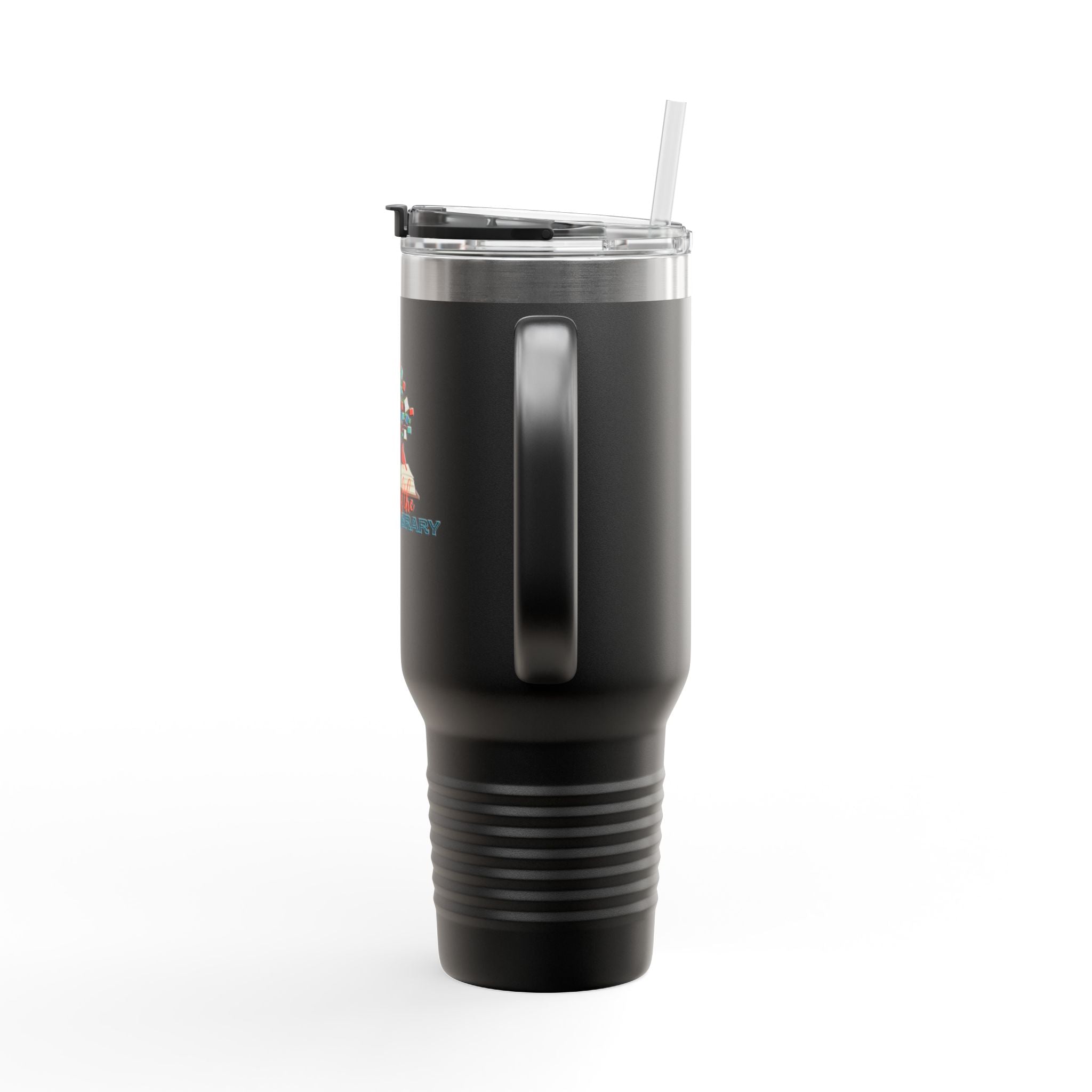 40oz Insulated Travel Mug  Friends of Eudora Library