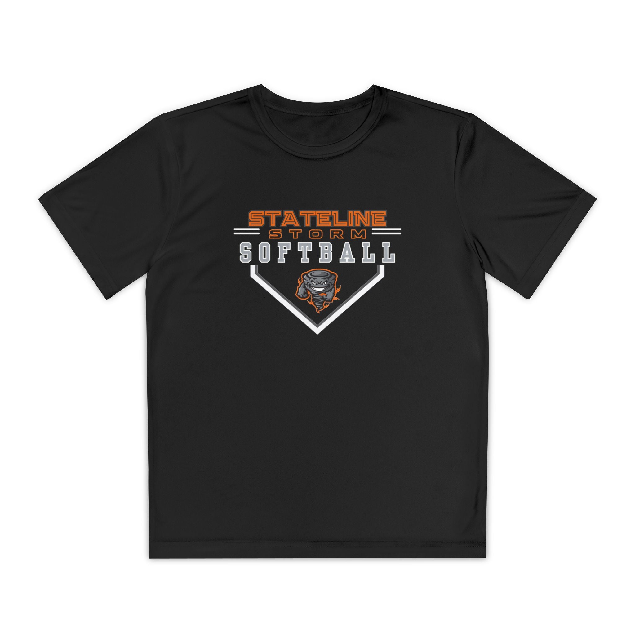 YOUTH Stateline Softball Moisture Wicking Performance Tee