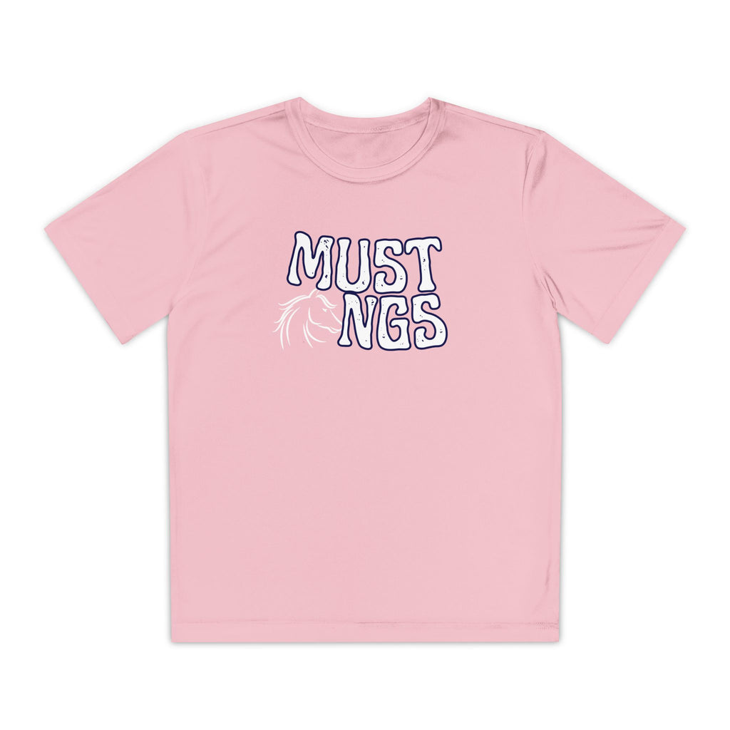 YOUTH RME Mustangs Moisture-Wicking Performance Tee