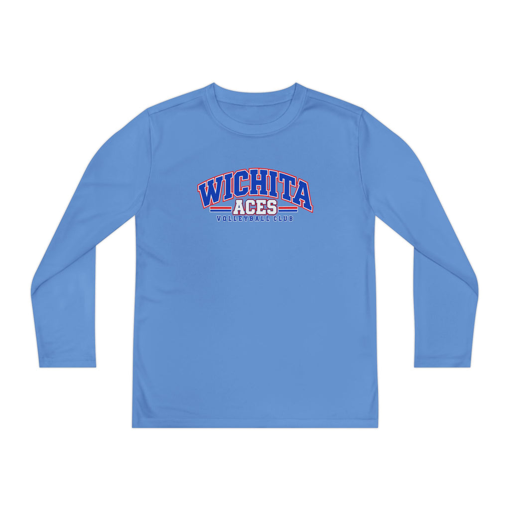 YOUTH Wichita Aces Volleyball Long Sleeve DryBlendTee | Varsity