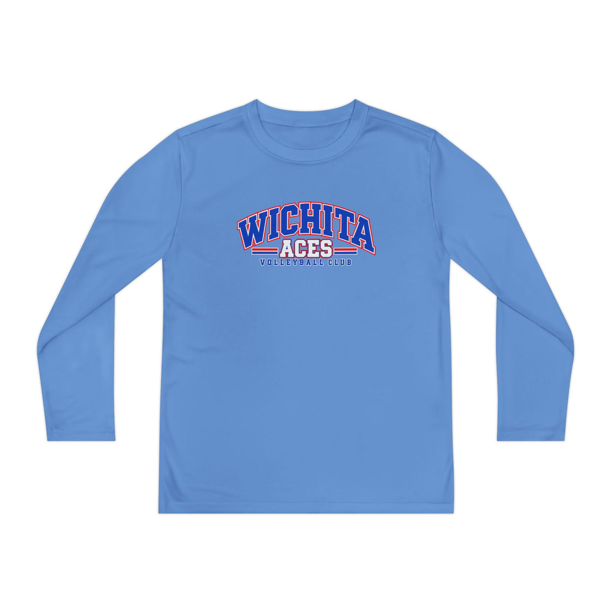 YOUTH Wichita Aces Volleyball Long Sleeve DryBlendTee | Varsity