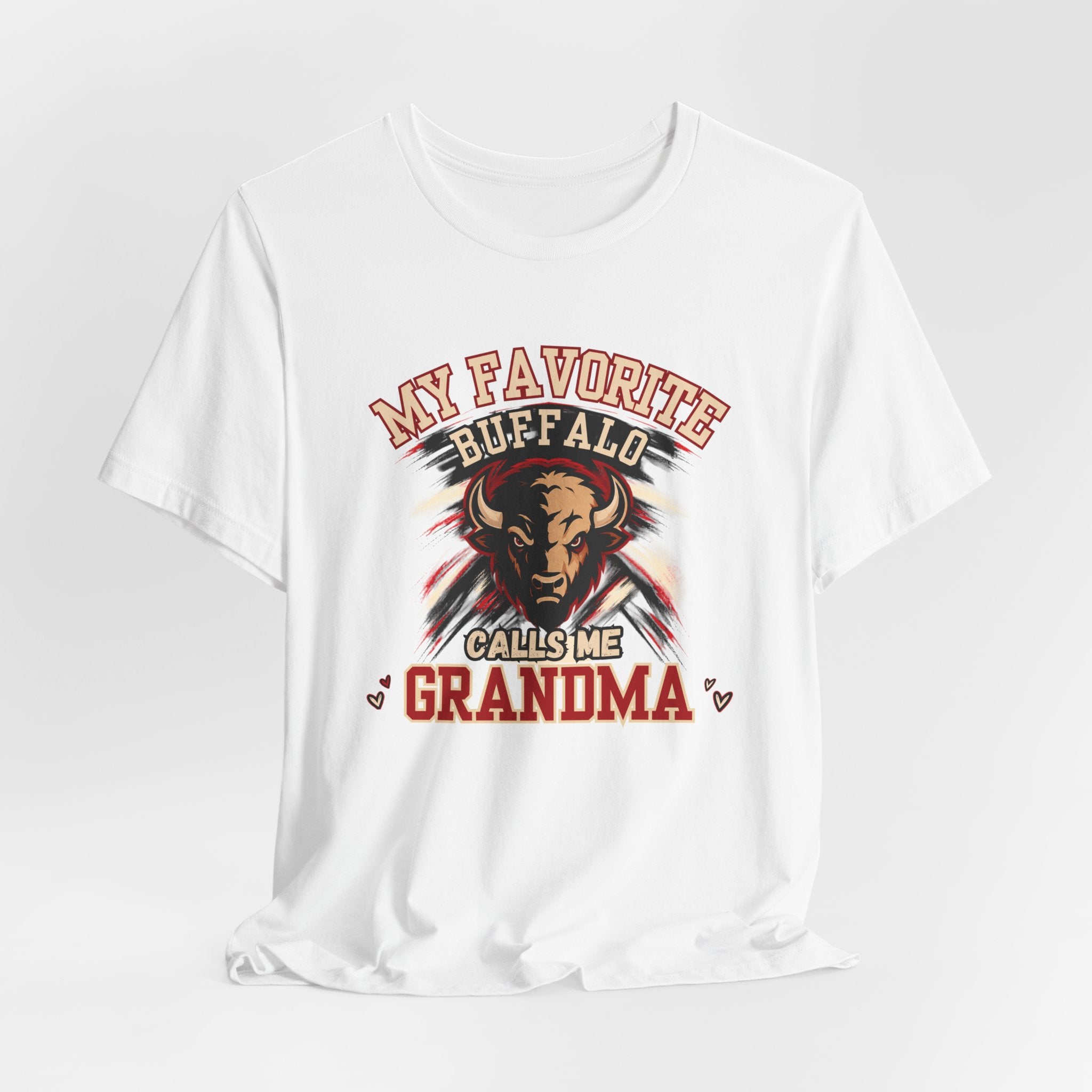 My Favorite Buffalo Calls Me Grandma Soft Tee