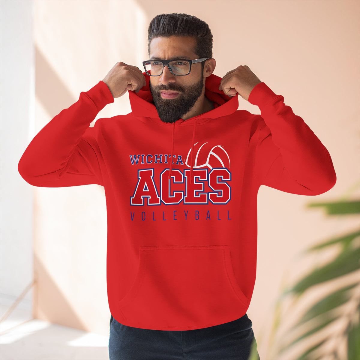 Wichita Aces Volleyball Hoodie (Heavy Blend) | Classic