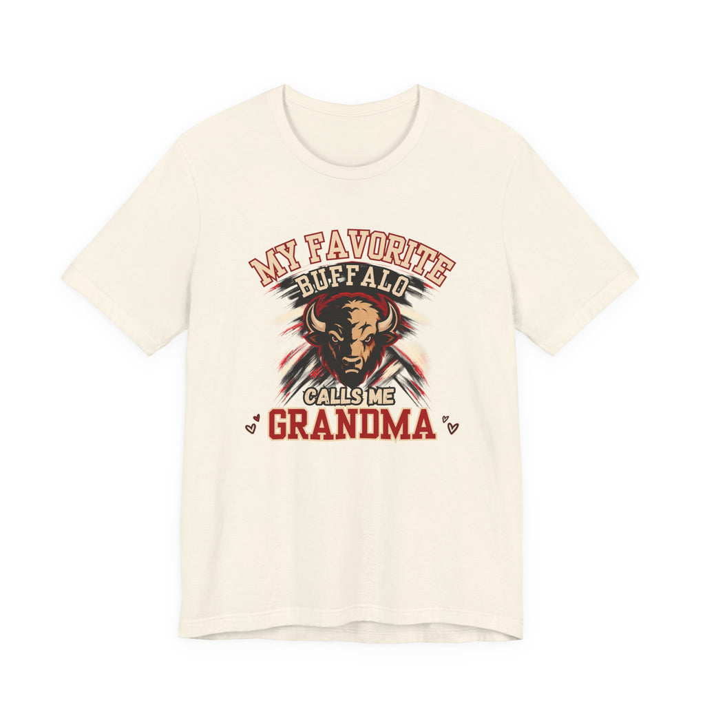 My Favorite Buffalo Calls Me Grandma Soft Tee