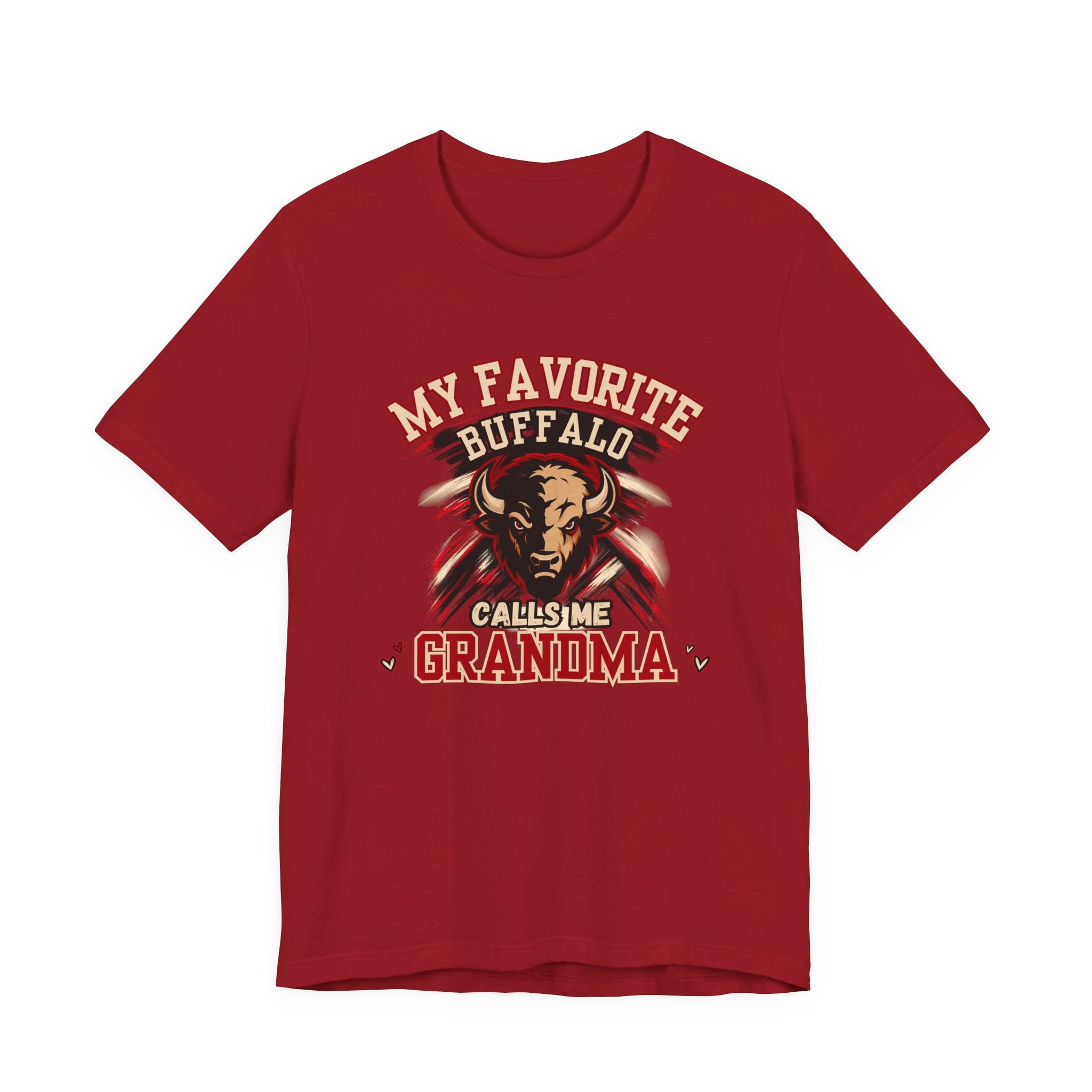My Favorite Buffalo Calls Me Grandma Soft Tee