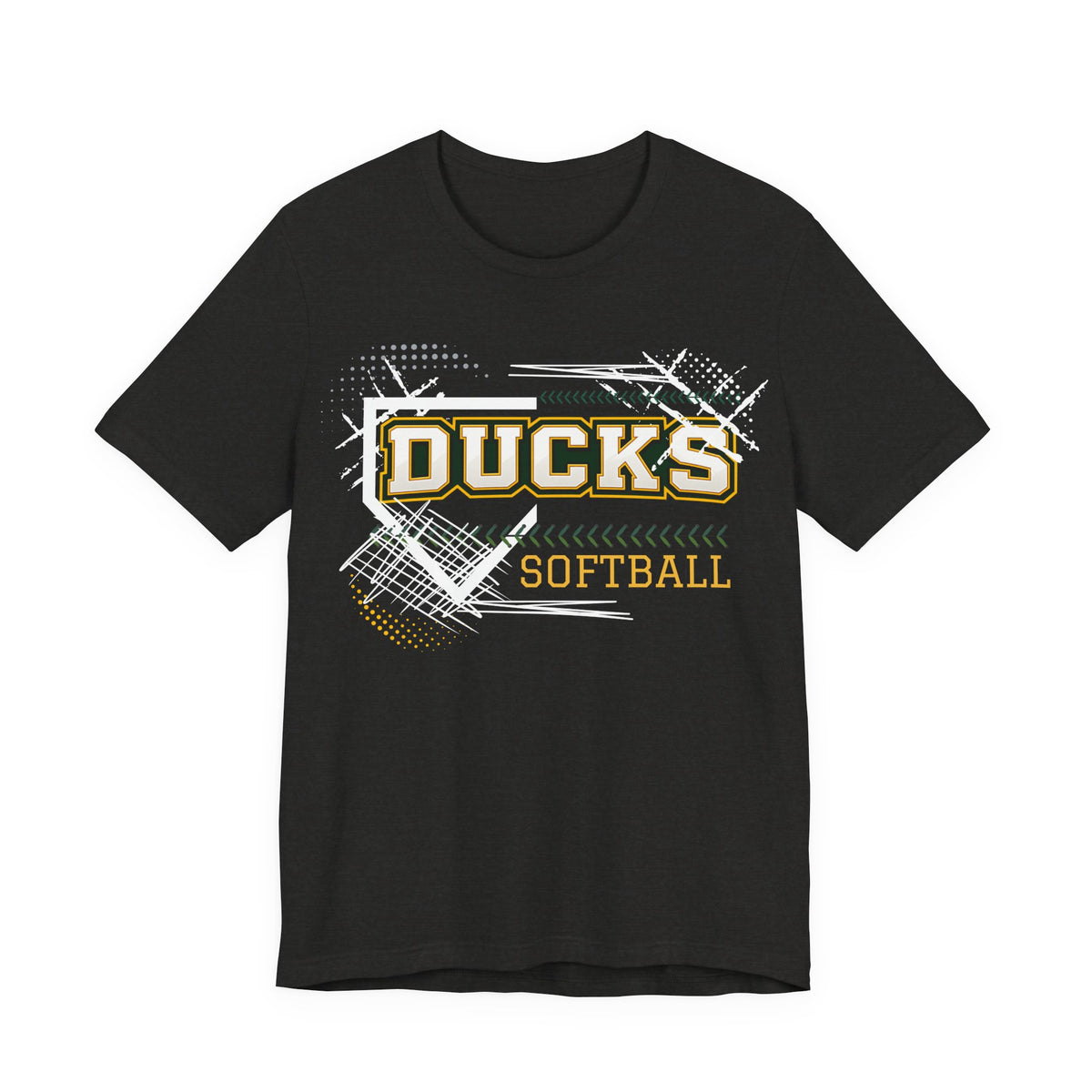 Ducks Softball Graffiti Tee