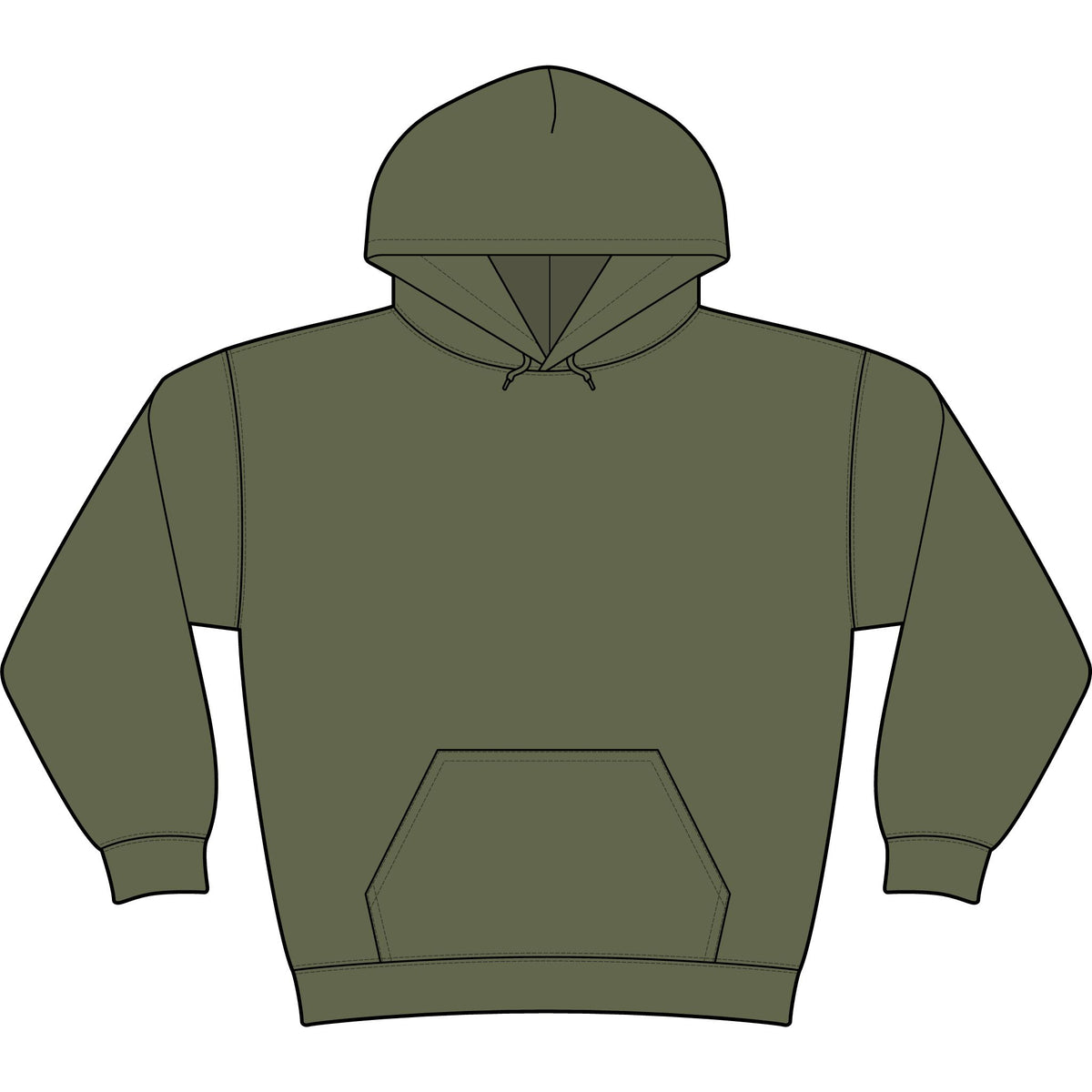 Ducks Softball Heavy blend Hoodie