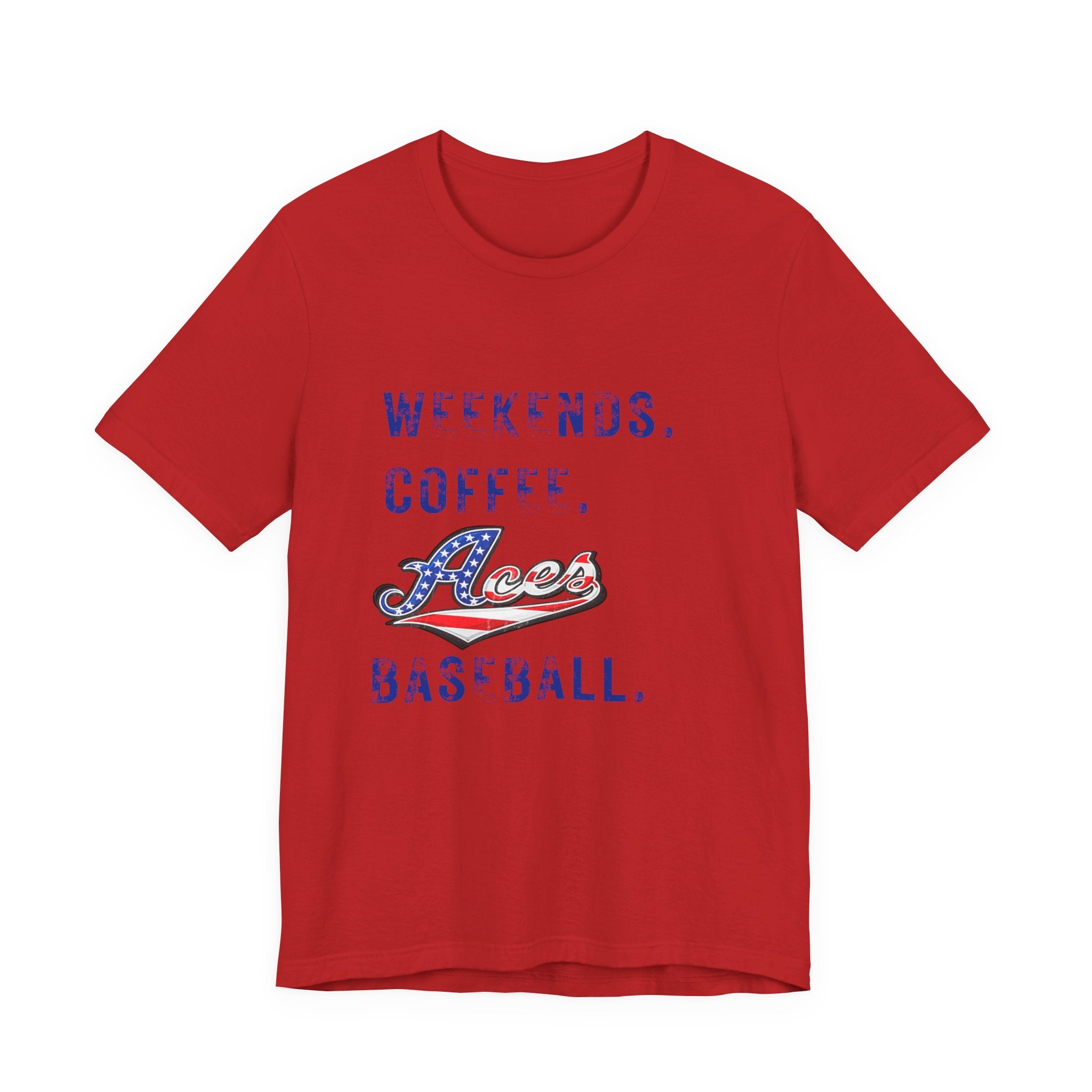 Weekends. Coffee. Aces. Baseball
