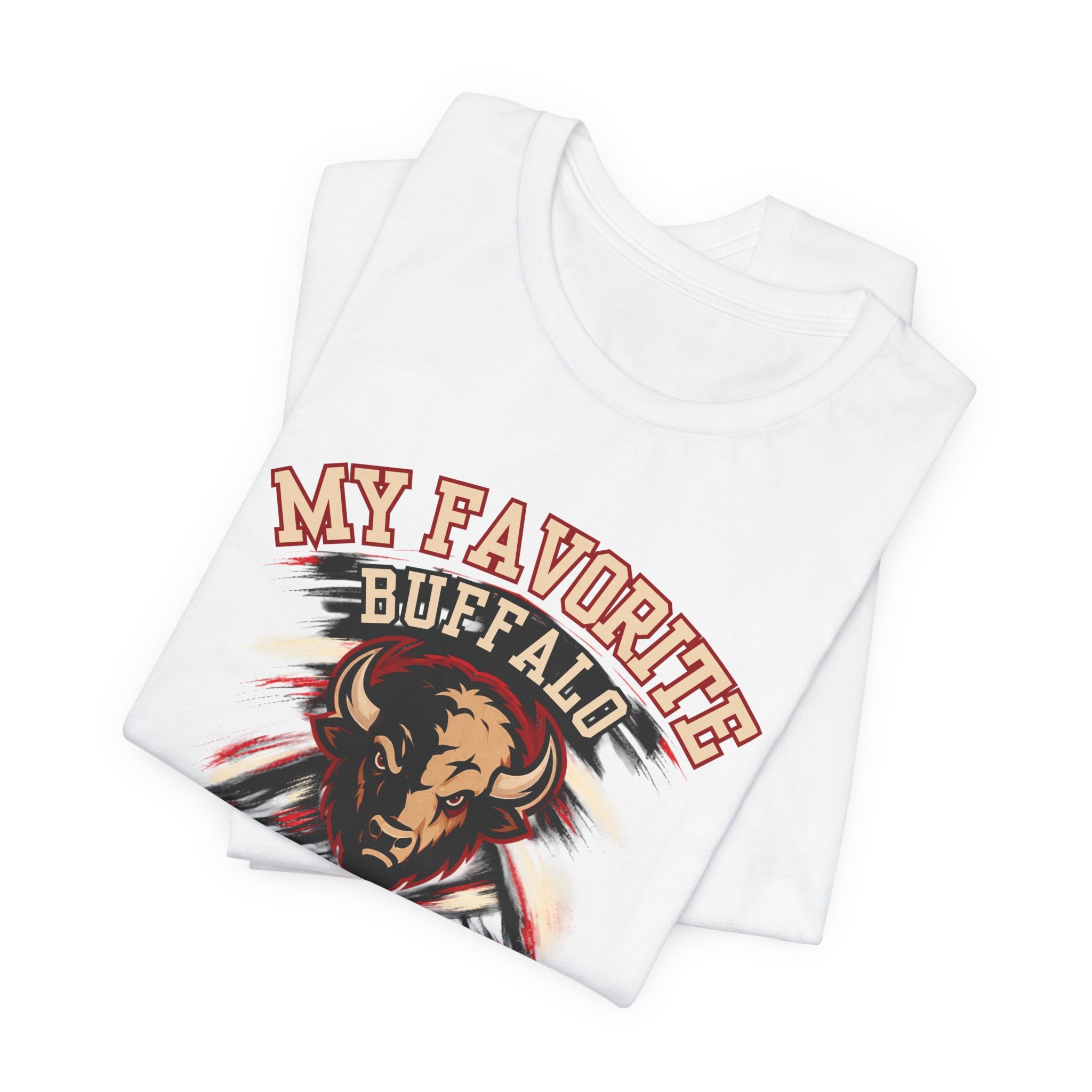 Buffalos My Favorite Buffalo Calls Me Grandpa Soft Tee