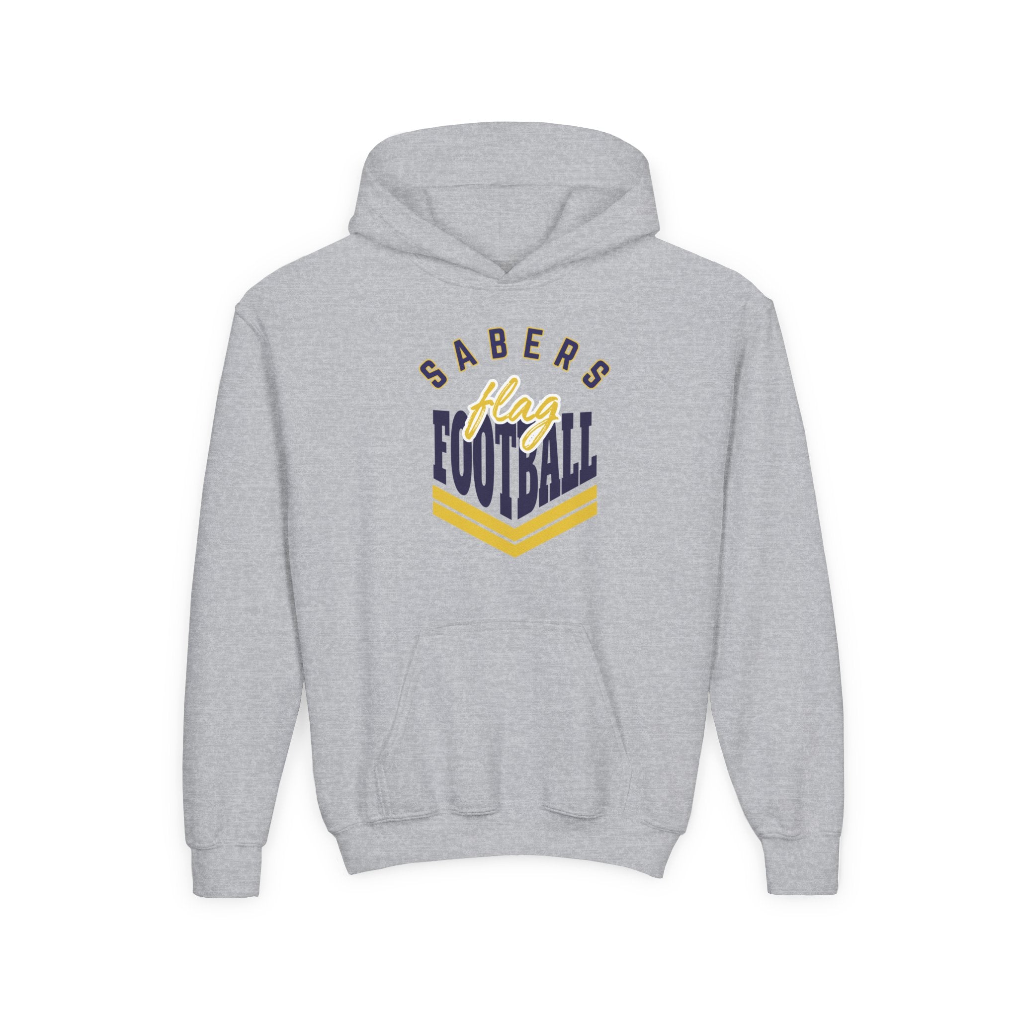 Sabers Flag Football Hoodie (YOUTH)