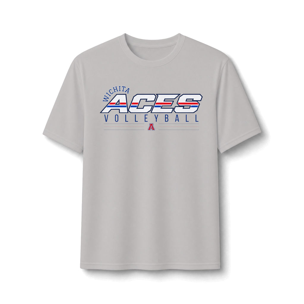 Wichita Aces Volleyball Performance Tee | Retro