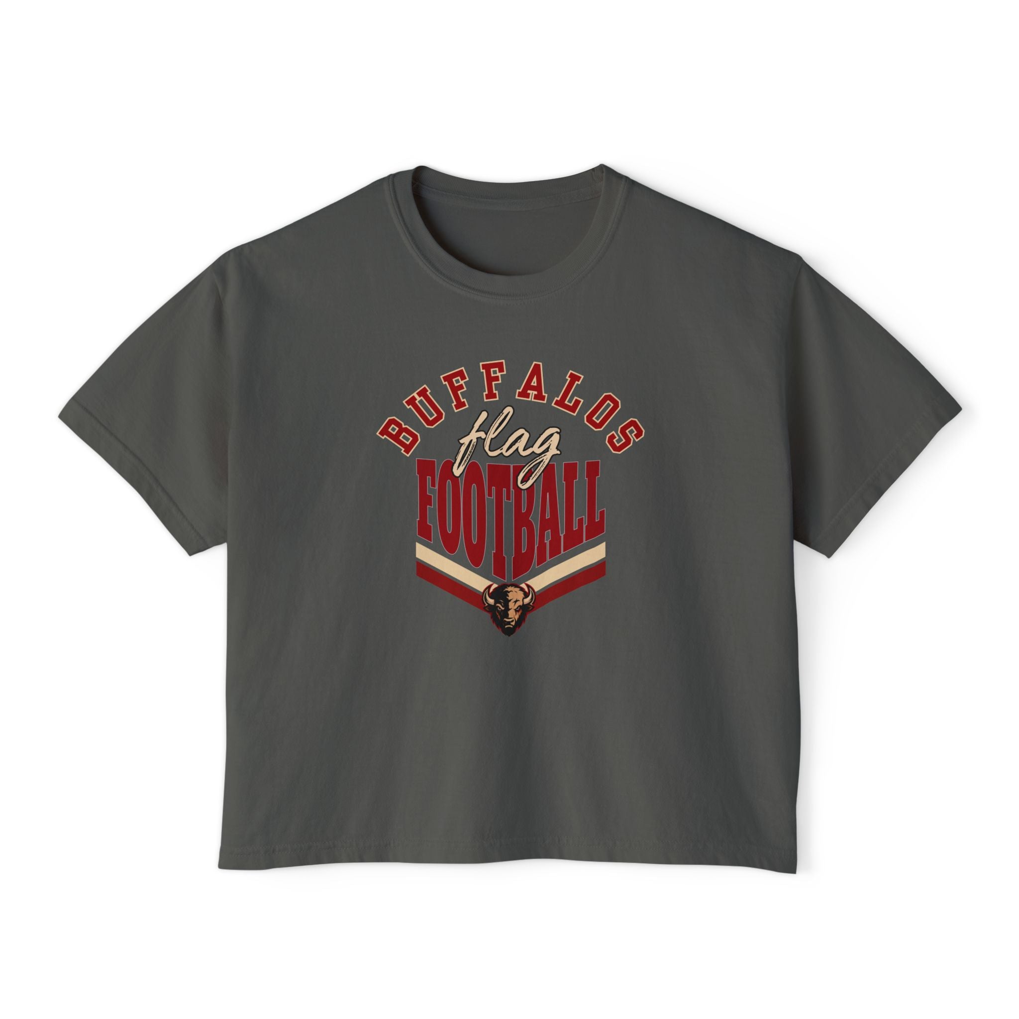 Buffalos Women's Boxy Tee (Comfort Colors)