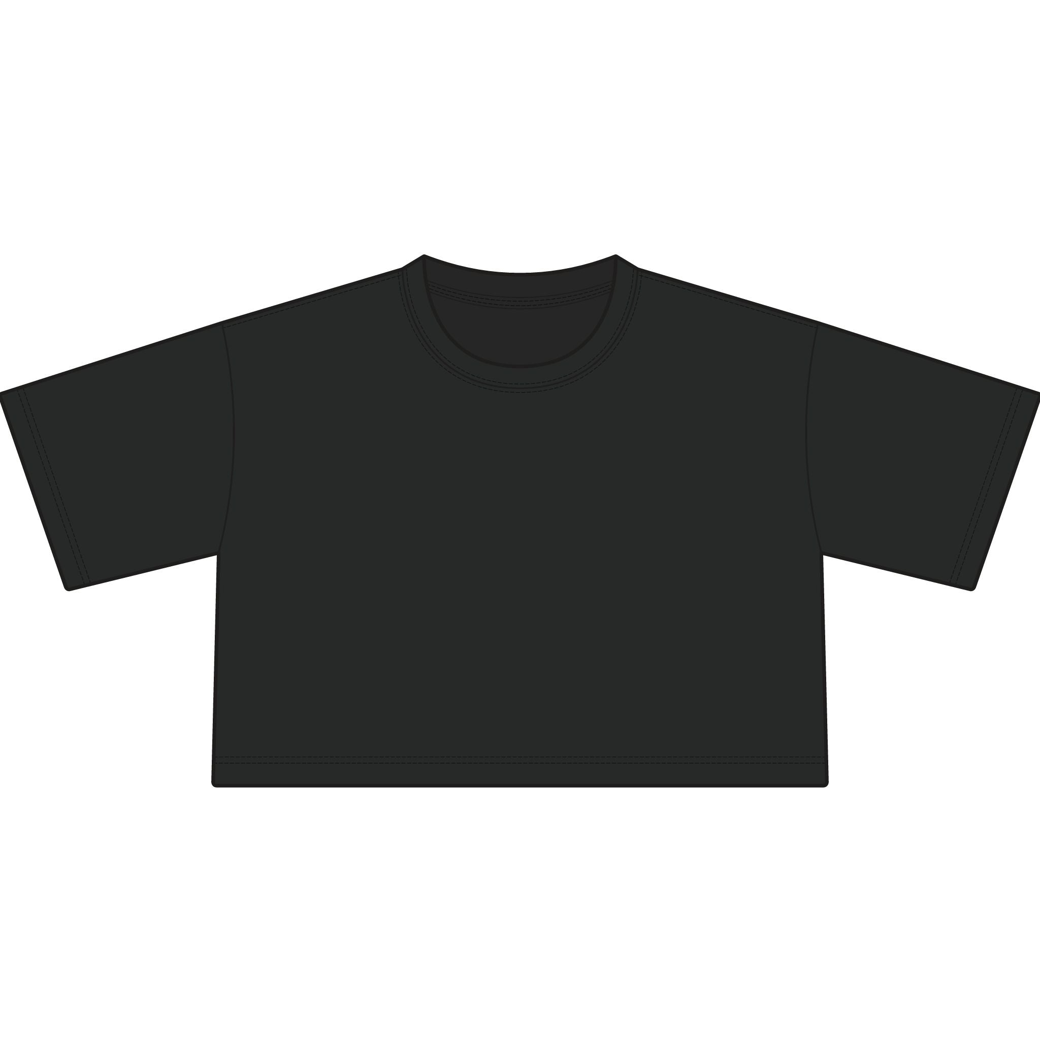 Buffalos Cropped Tee Bella + Canvas