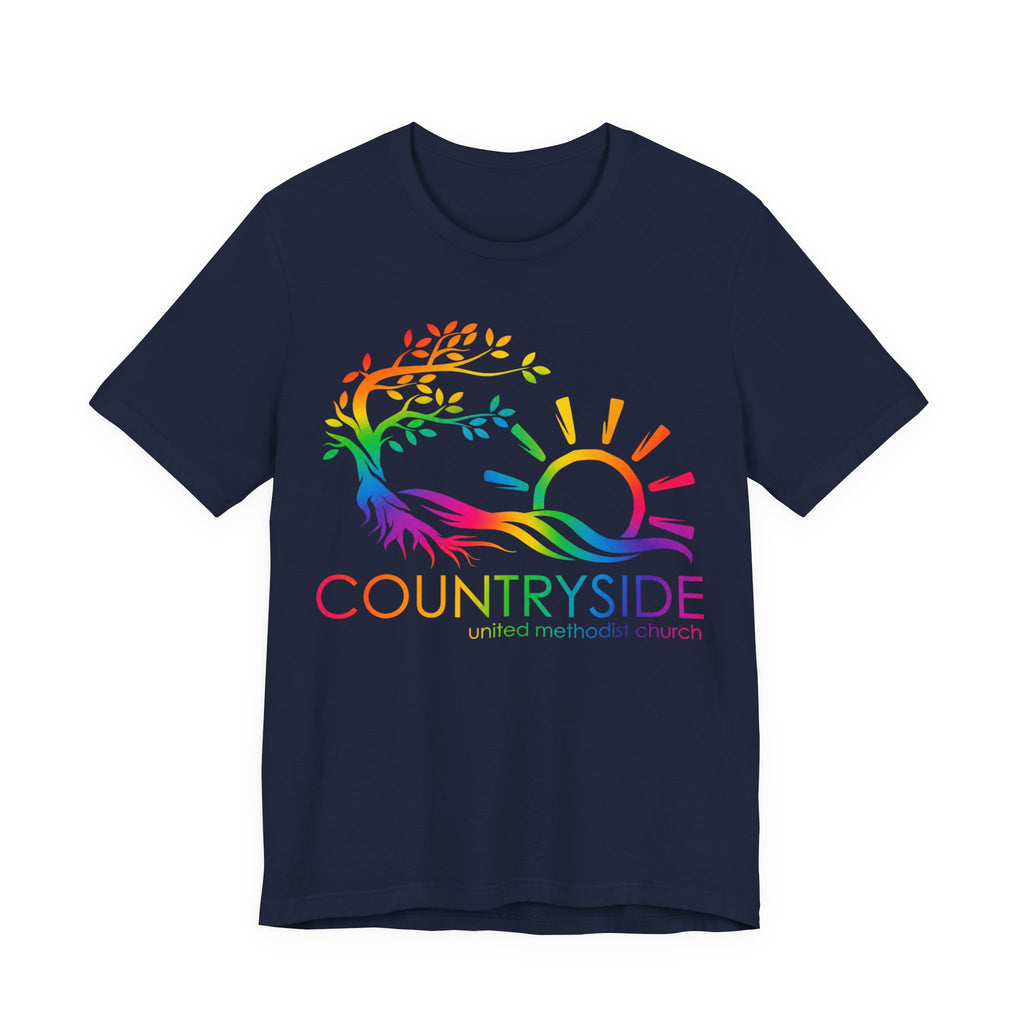 Countryside Rainbow Natural Tee