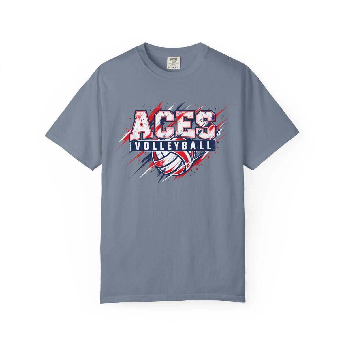 Wichita Aces Volleyball Comfort Colors | Graffiti