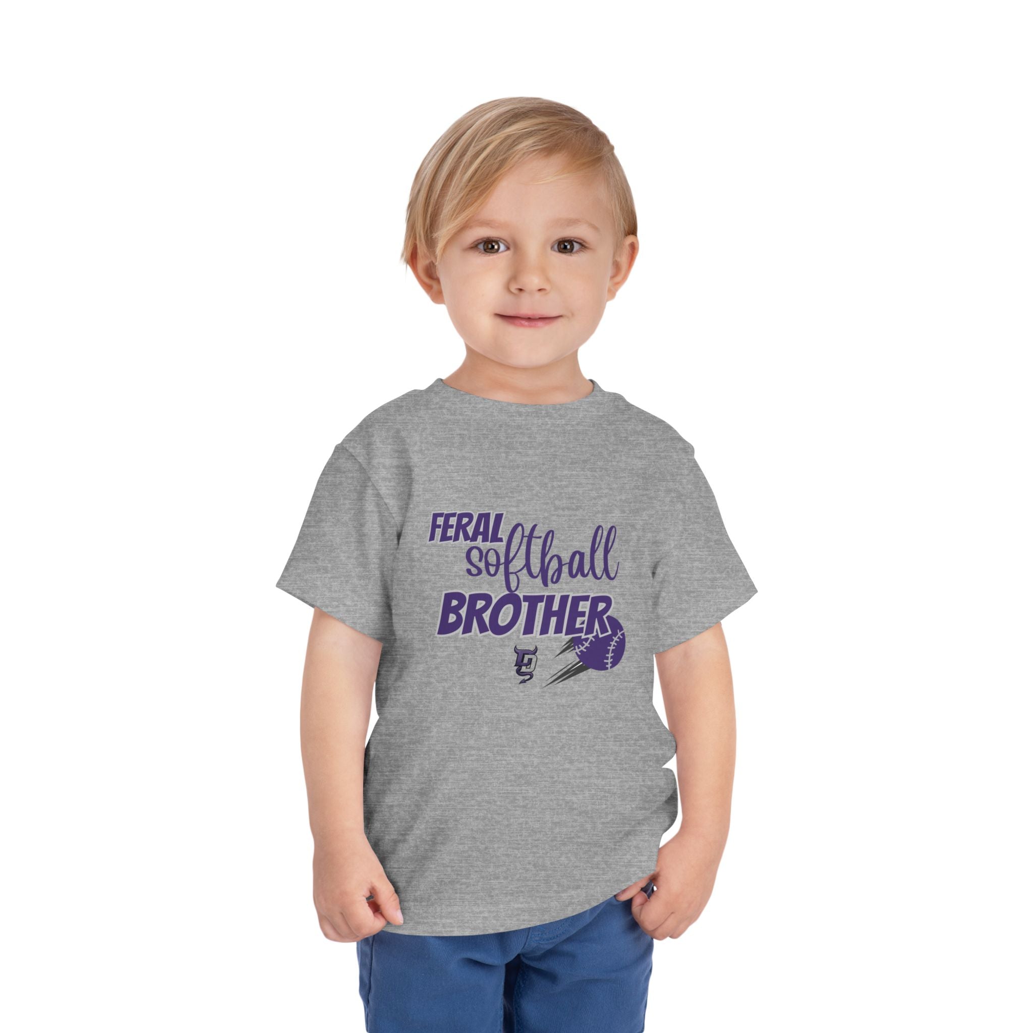 TODDLER Feral Dirt Devil Softball Brother