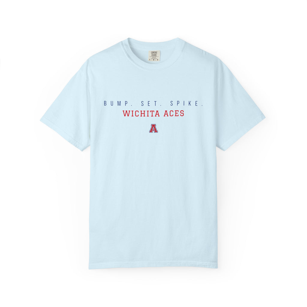 Wichita Aces Bump Set Spike Comfort Colors | Simple