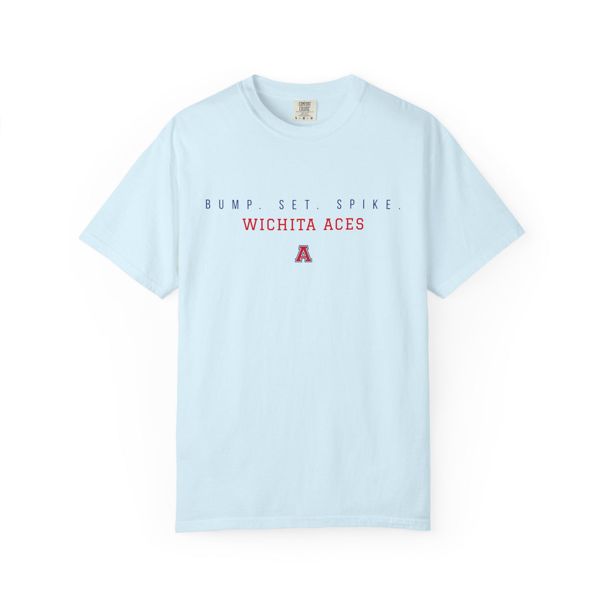 Wichita Aces Bump Set Spike Comfort Colors | Simple