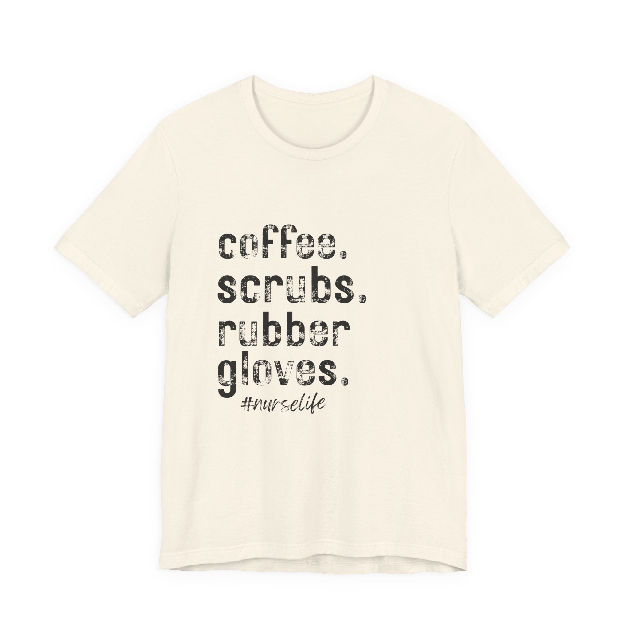 Coffee, Scrubs, Rubber Gloves (color options)