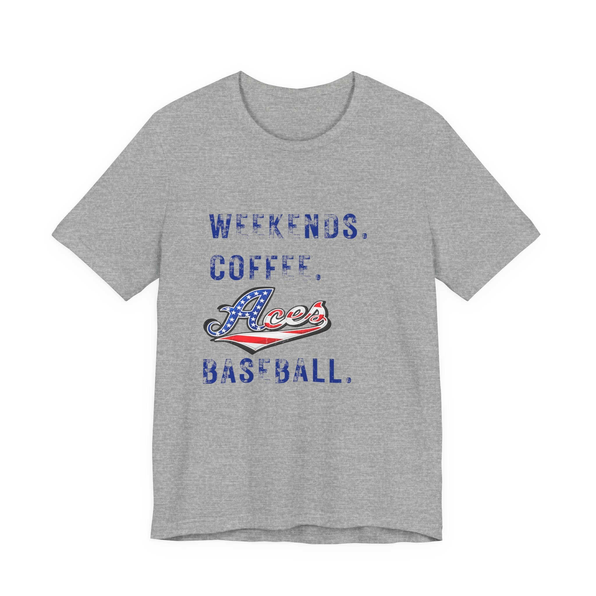 Weekends. Coffee. Aces. Baseball