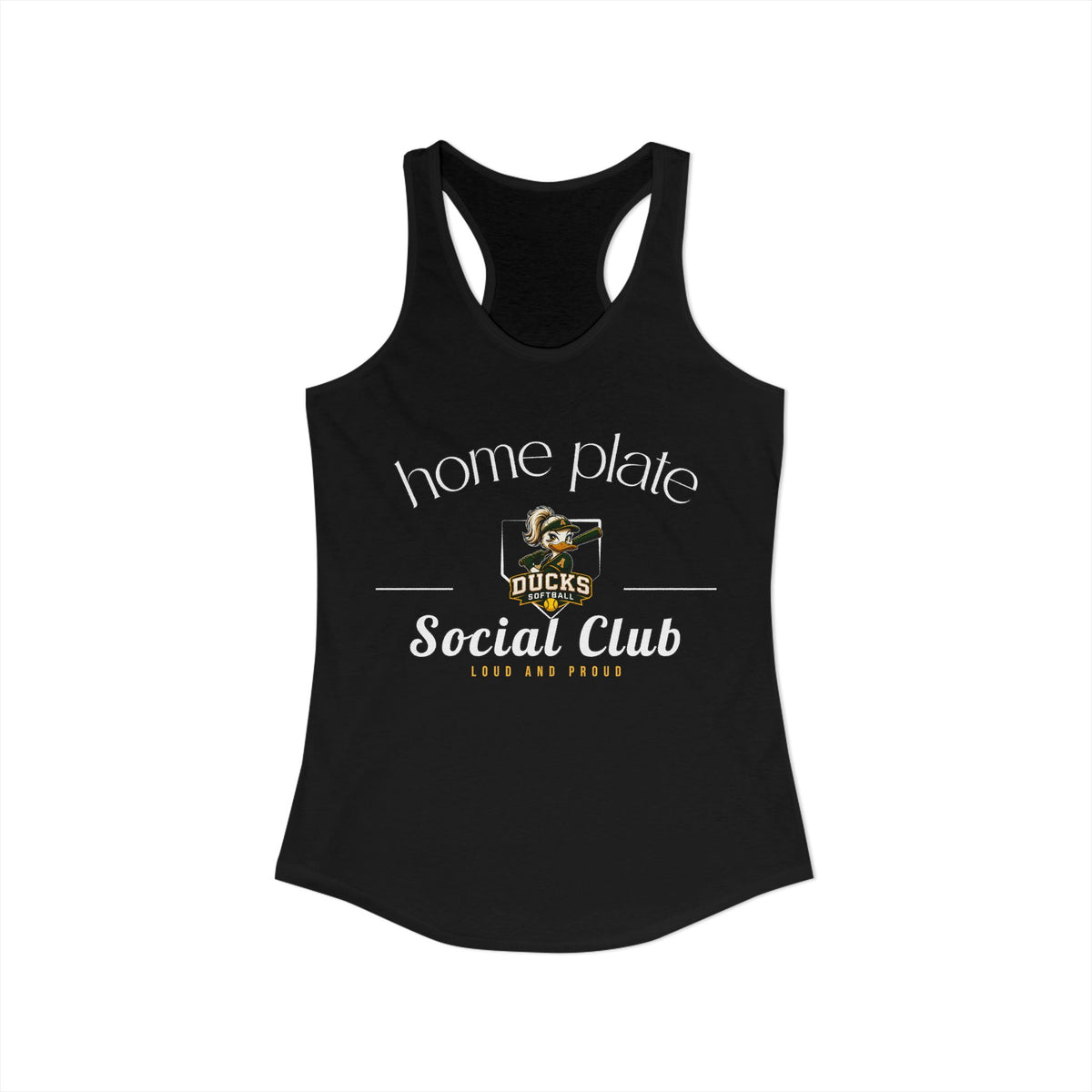 Ducks Baseball Social Club Racerback