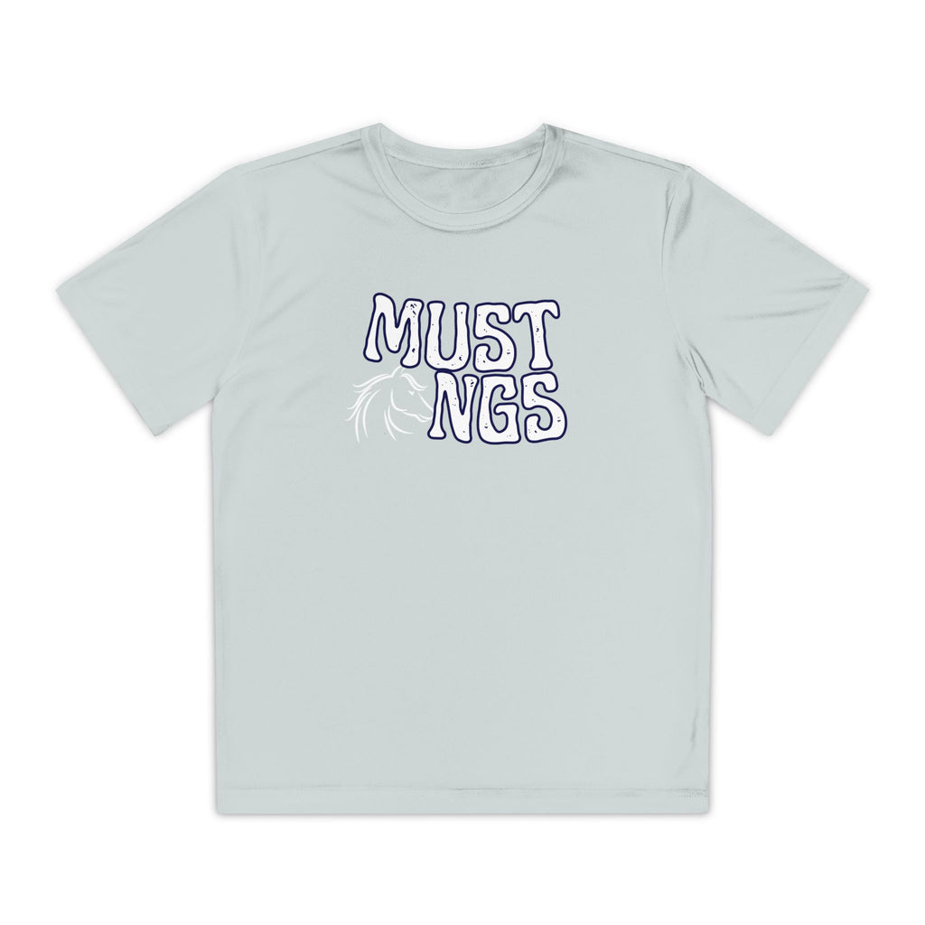 YOUTH RME Mustangs Moisture-Wicking Performance Tee