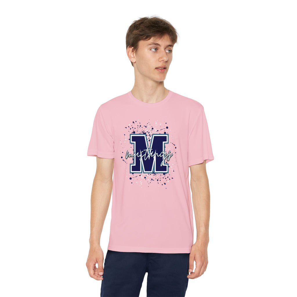 YOUTH RME Mustangs Moisture-Wicking Performance Tee