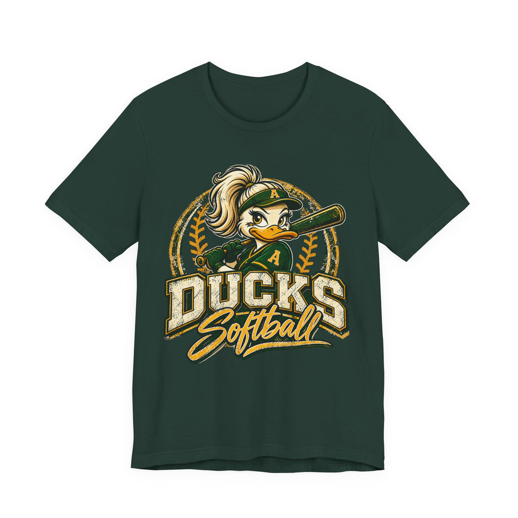 Ducks Softball Soft Vintage Tee