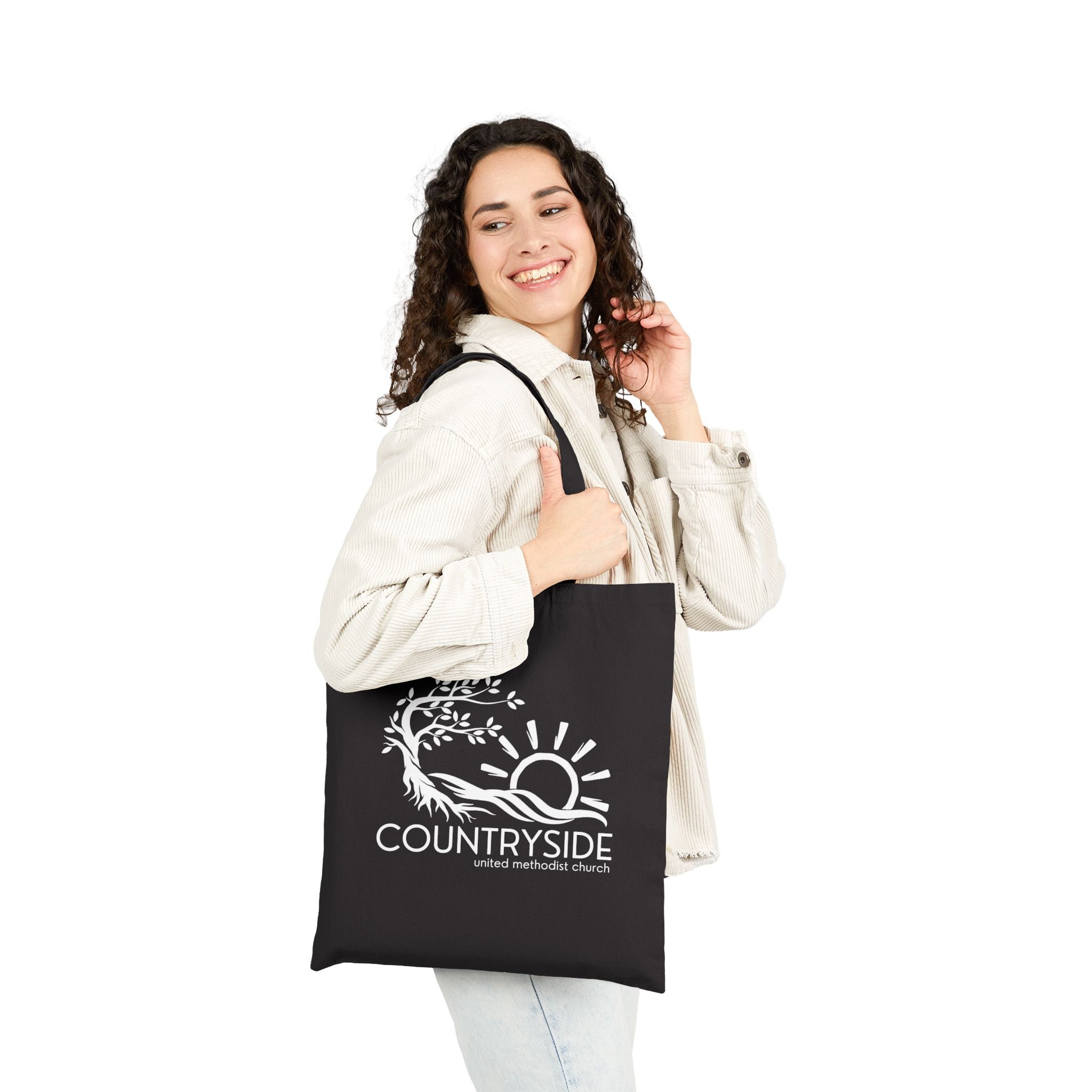 Countryside Canvas Tote Bag