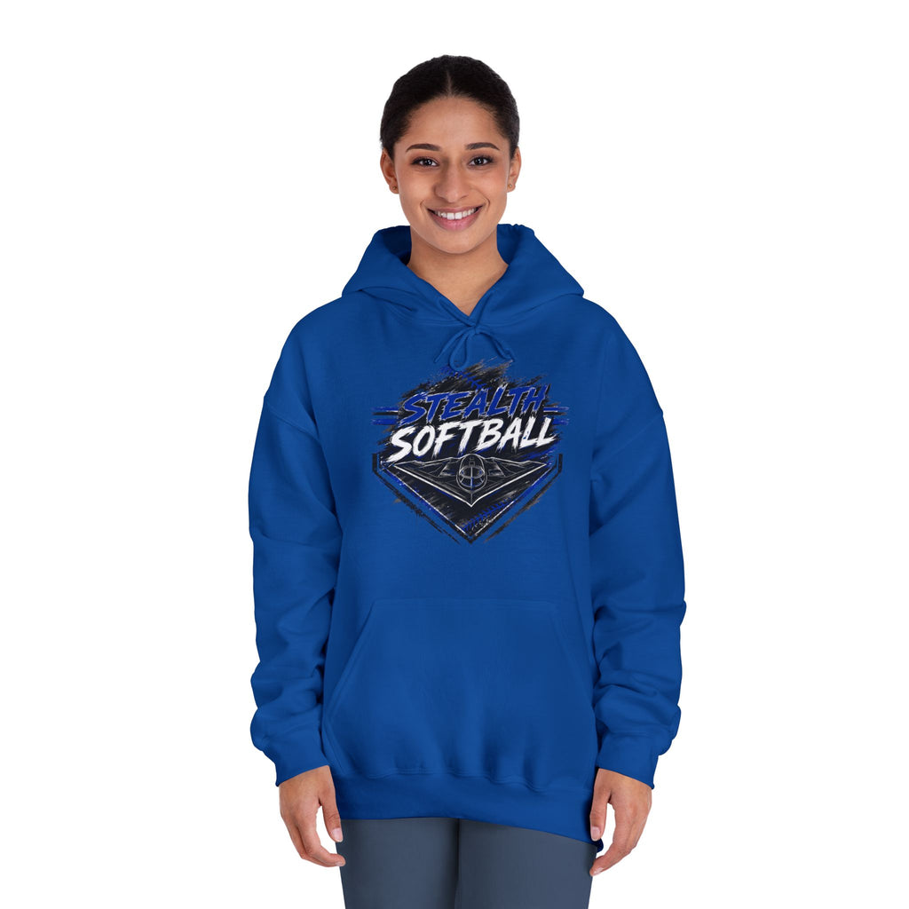 Stealth Softball Medium/Heavy DryBlend Hoodie