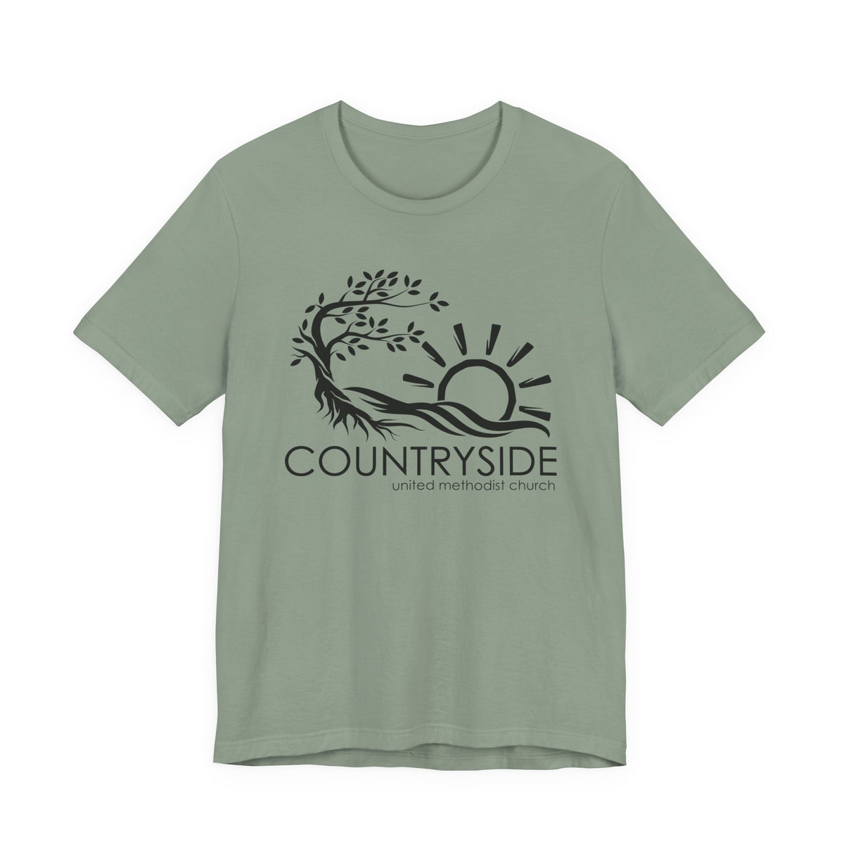 Bella + Canvas Jersey tee- Countryside