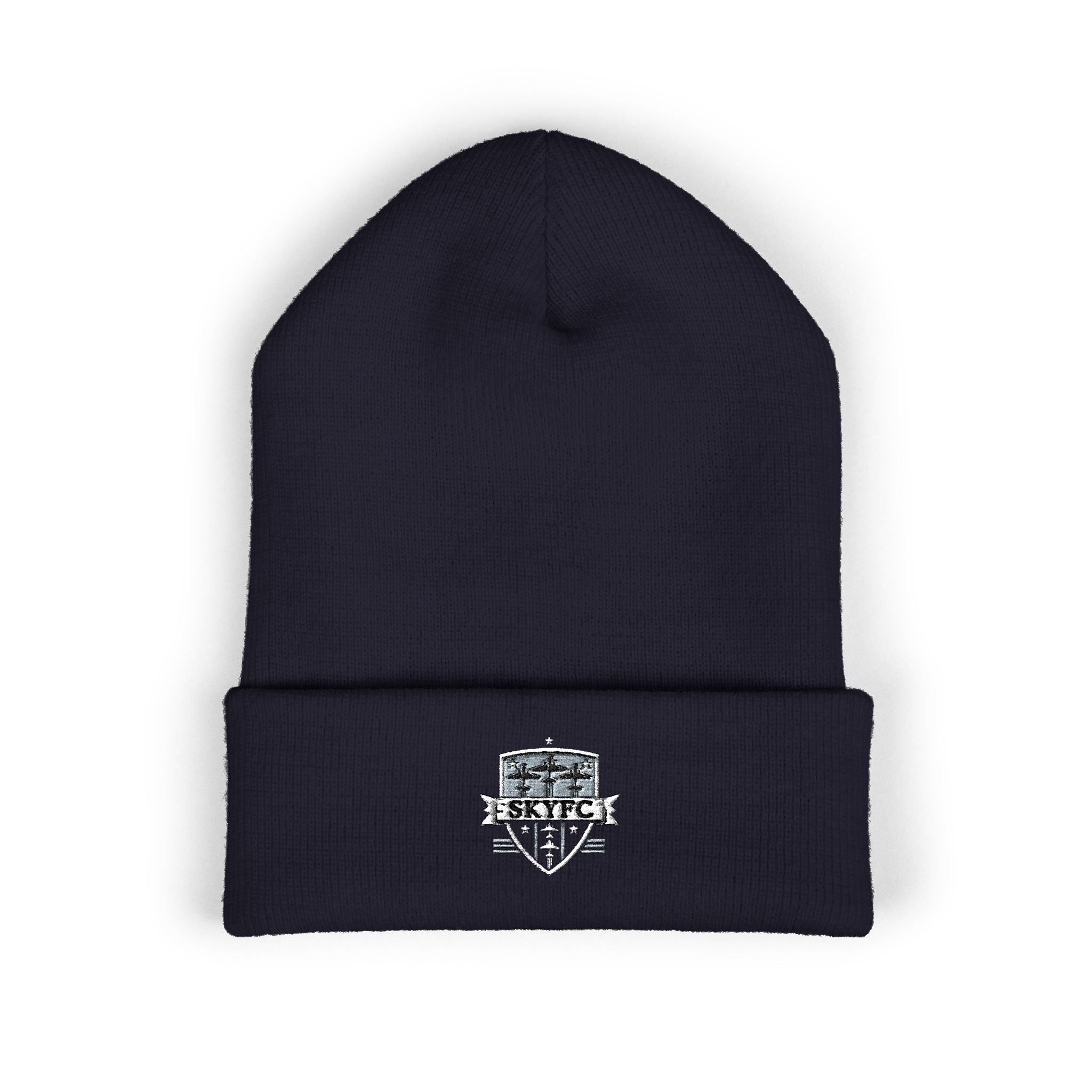 Embroidered Beanie SkyFC
