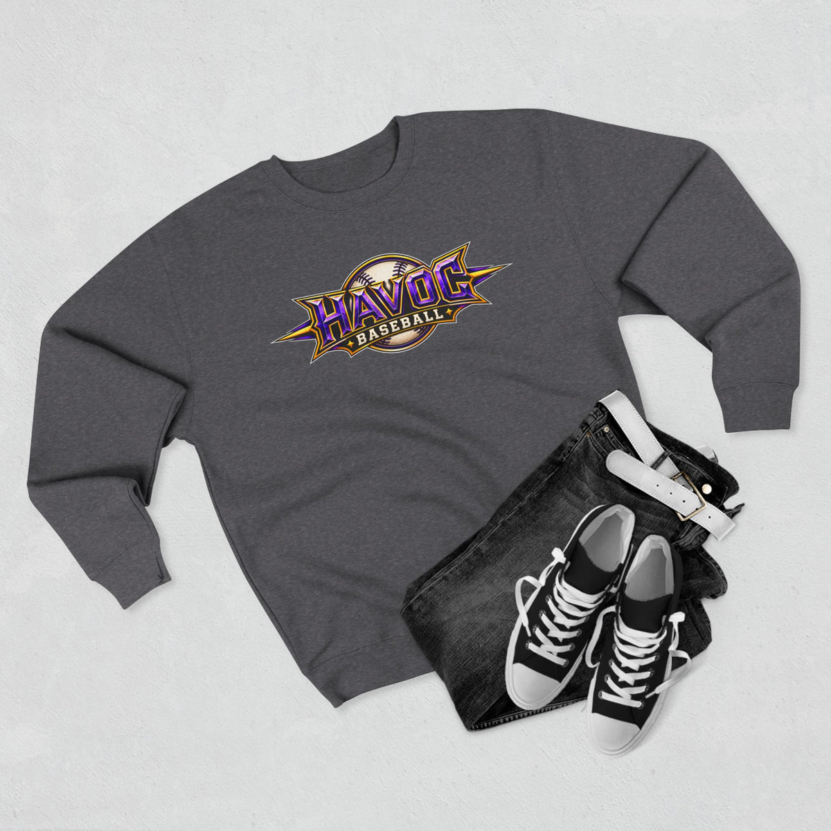 Havoc Baseball Crewneck Sweatshirt