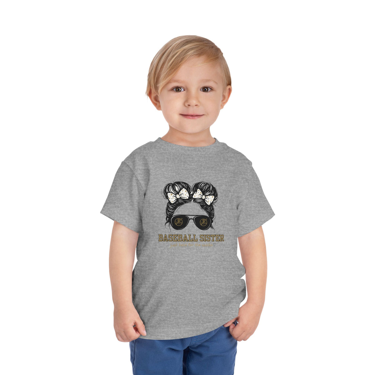 TODDLER Knights Baseball Sister Tee