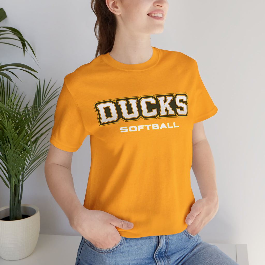 Ducks Softball Soft T-Shirt