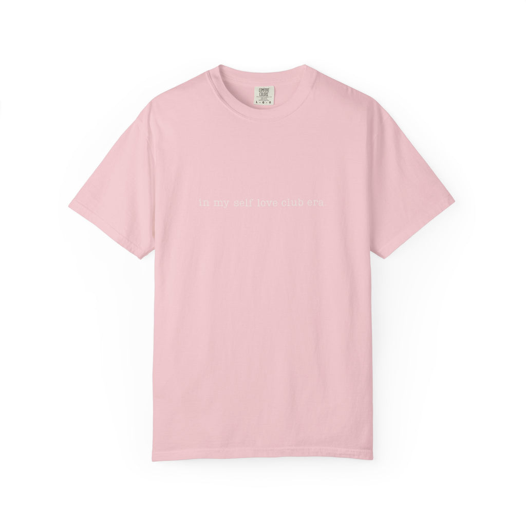 Valentines Self Love Club Tee, Minimalist Text Tee, My Self Care Era Shirt, Positive Apparel