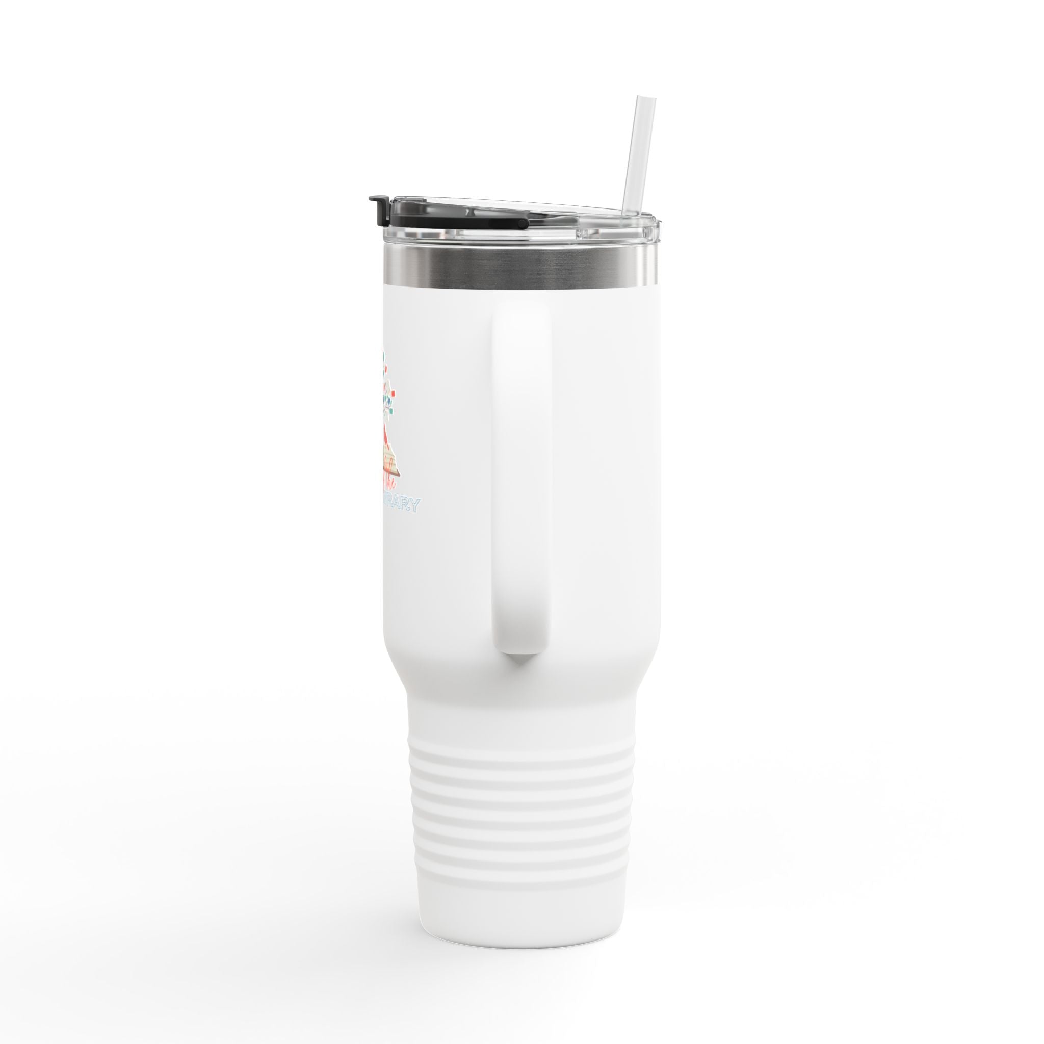 40oz Insulated Travel Mug  Friends of Eudora Library