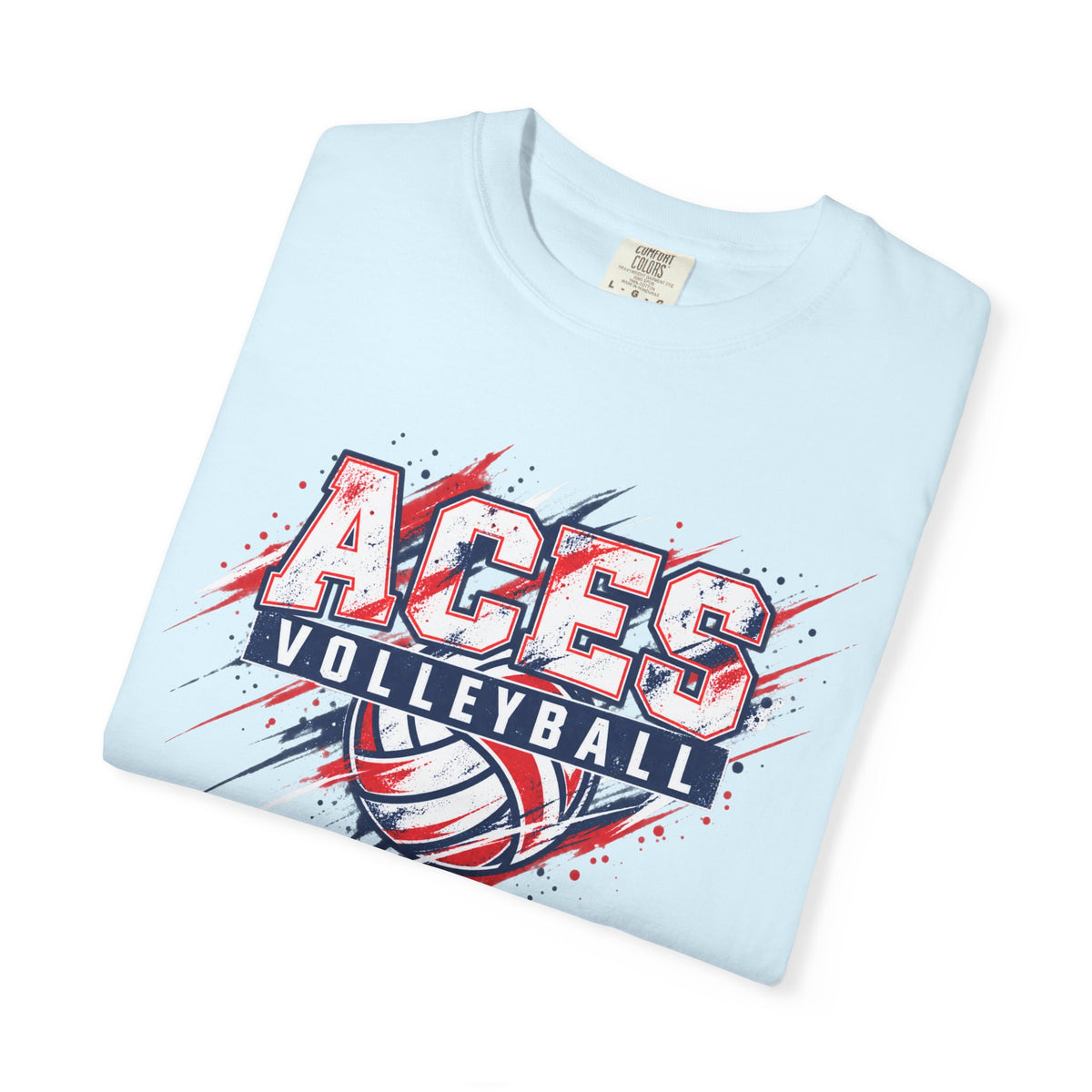 Wichita Aces Volleyball Comfort Colors | Graffiti
