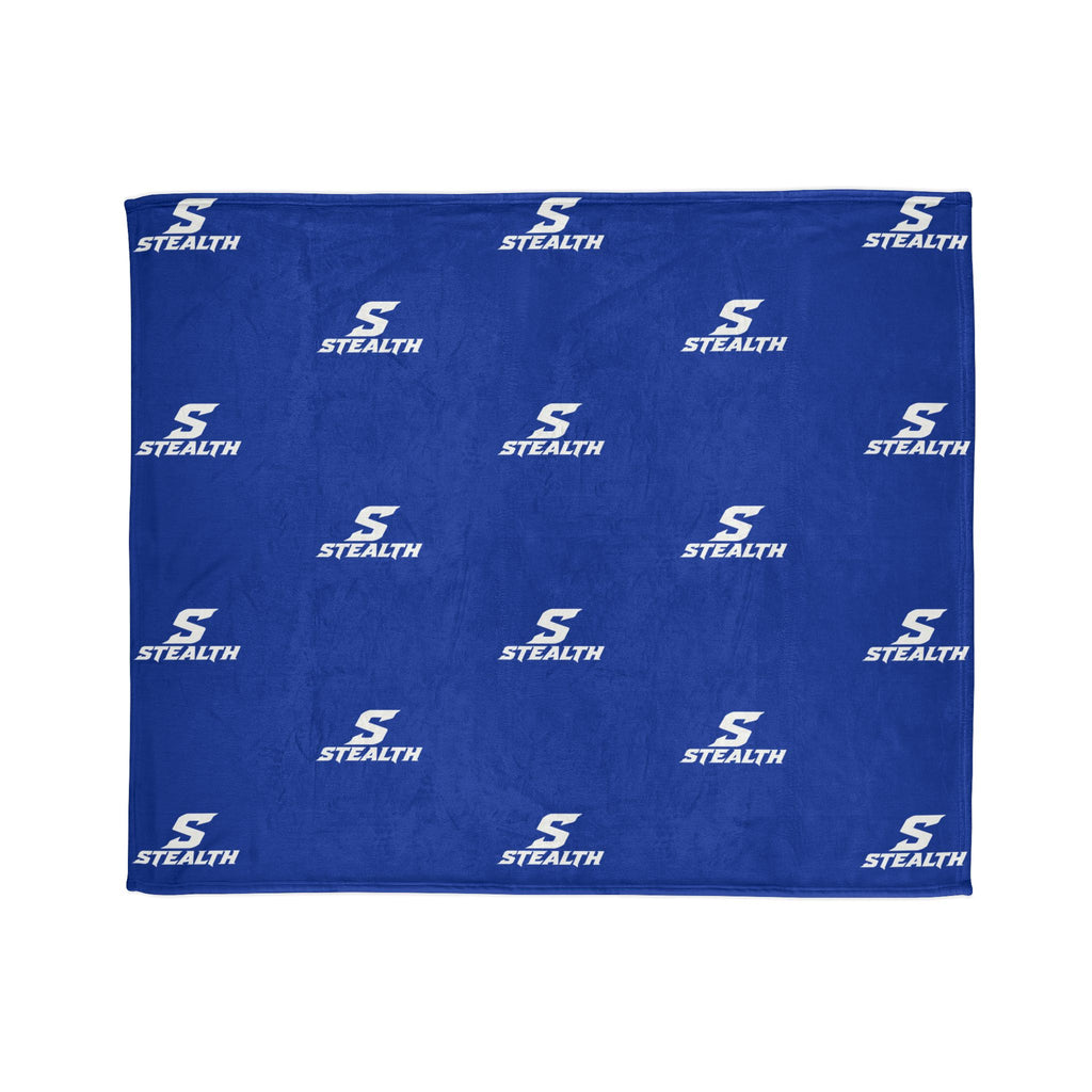 Stealth Blue Polyester Team Blanket