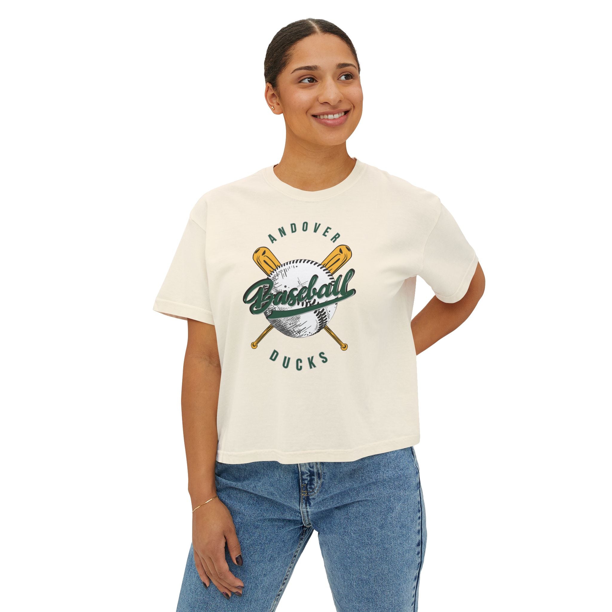 Womens Ducks Boxy Tee