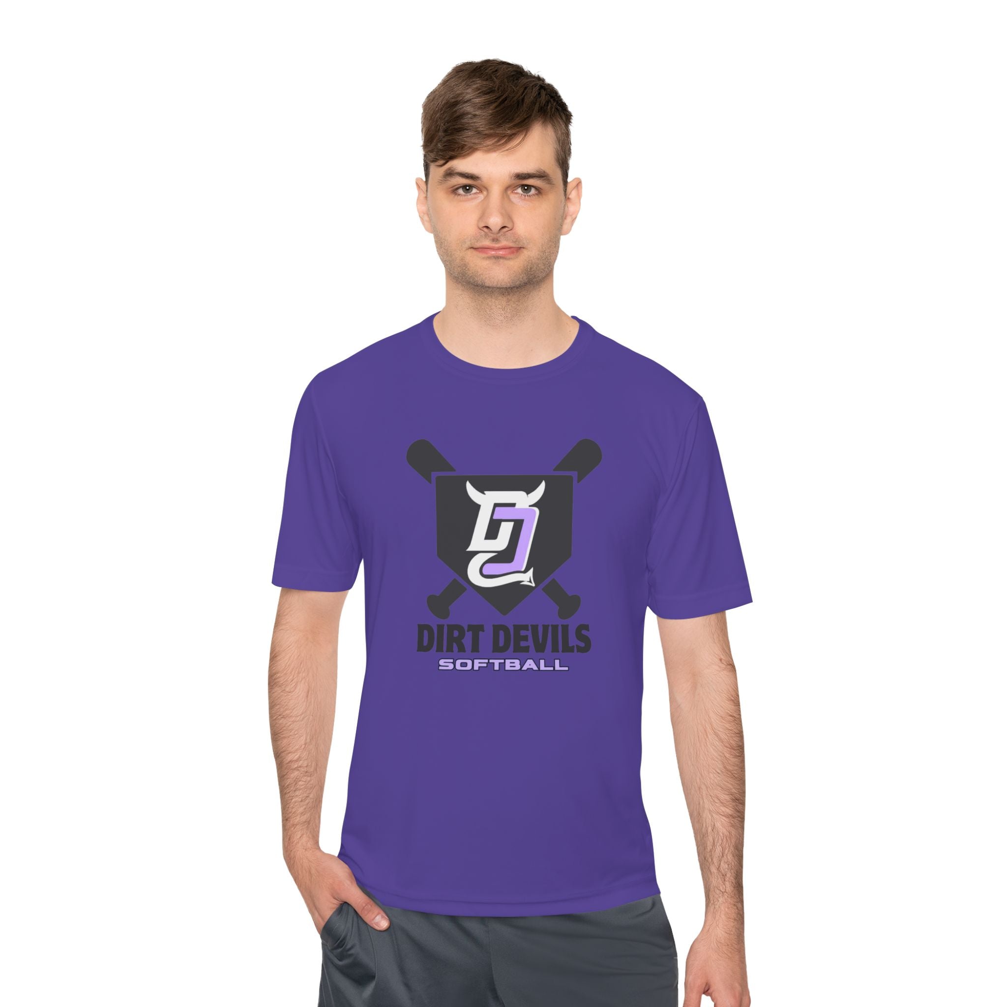 Dirt Devils Plate Moisture-Wicking Tee
