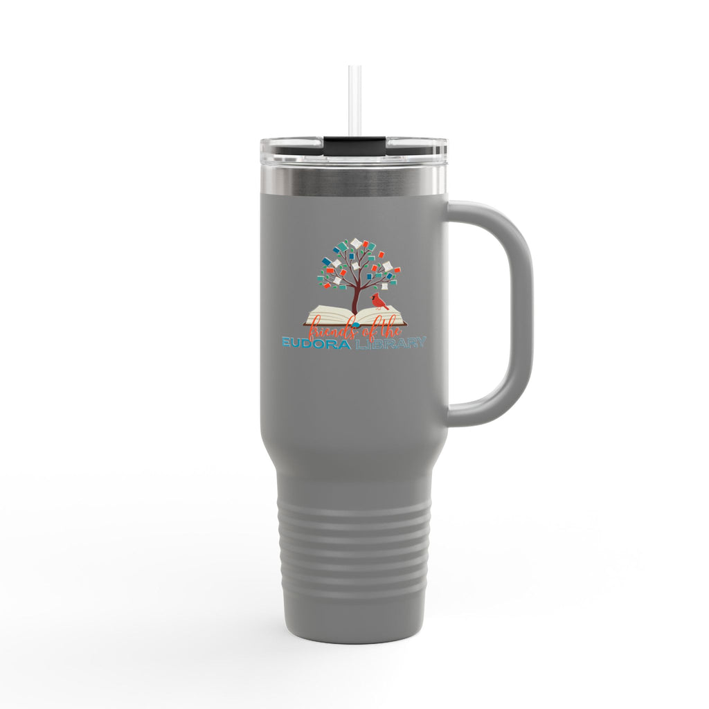 40oz Insulated Travel Mug  Friends of Eudora Library