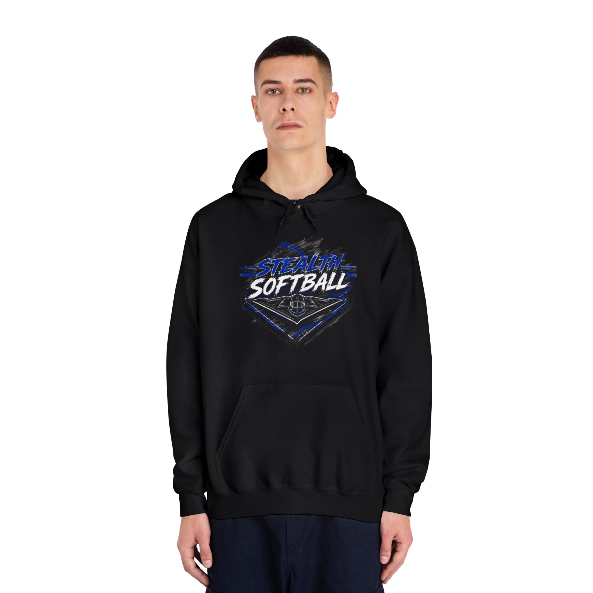 Stealth Softball Medium/Heavy DryBlend Hoodie