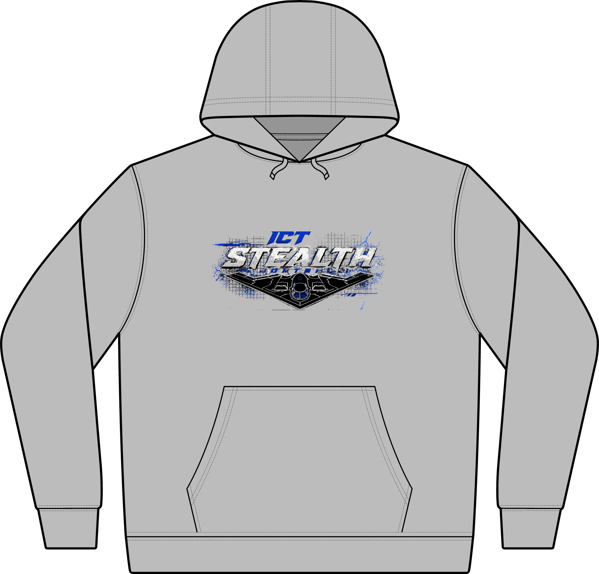 Stealth TEAM Dryblend Performance Hoodie