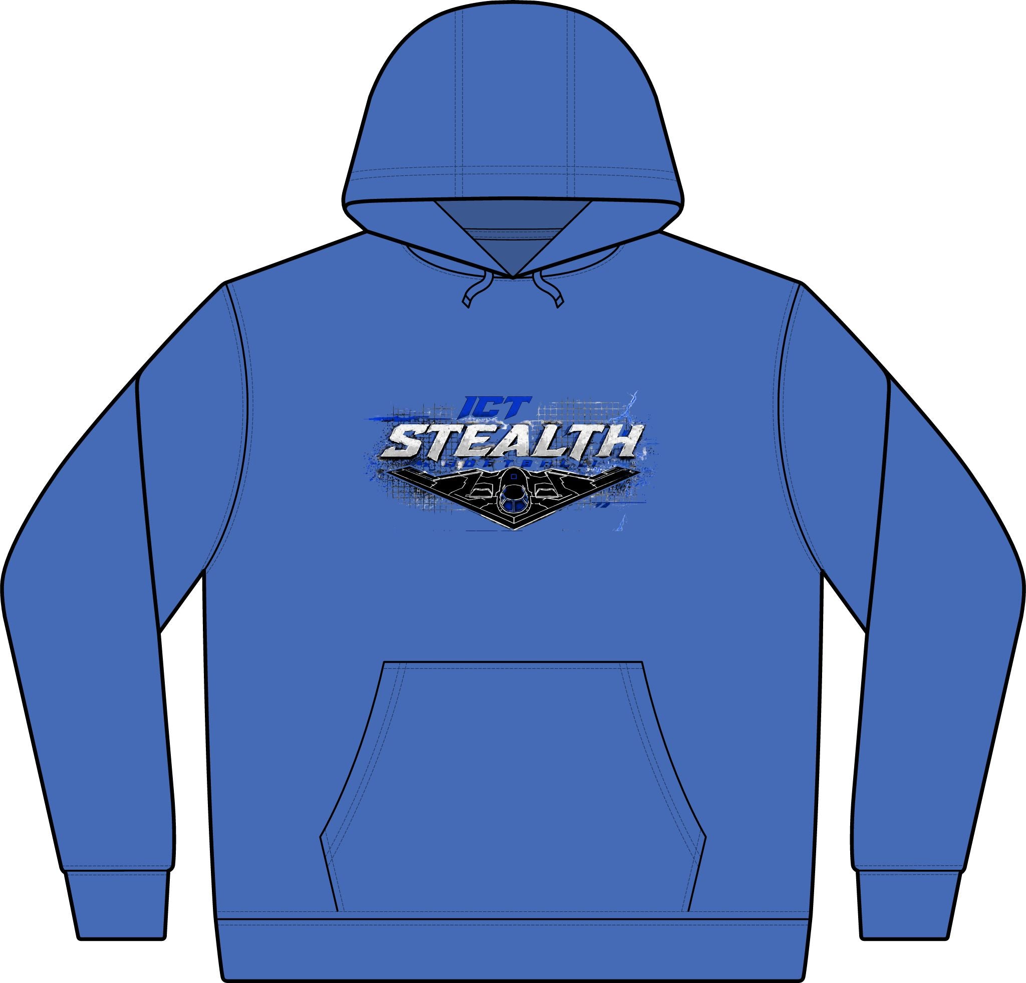Stealth TEAM Dryblend Performance Hoodie