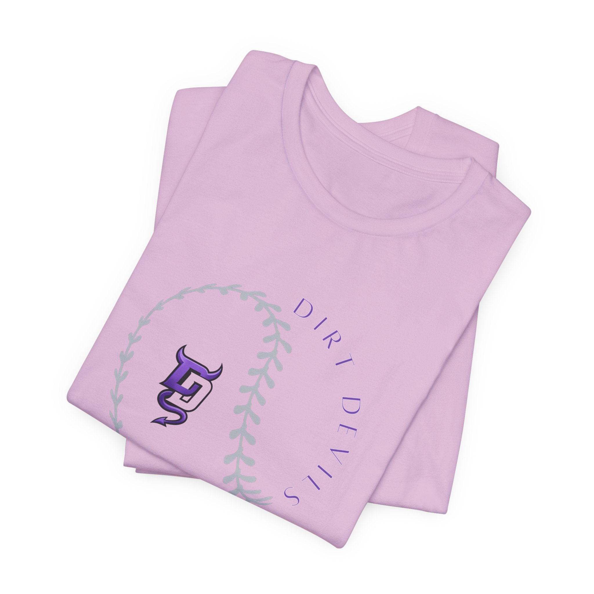 Dirt Devils Softball Baseball Stitch Tee  U10/12
