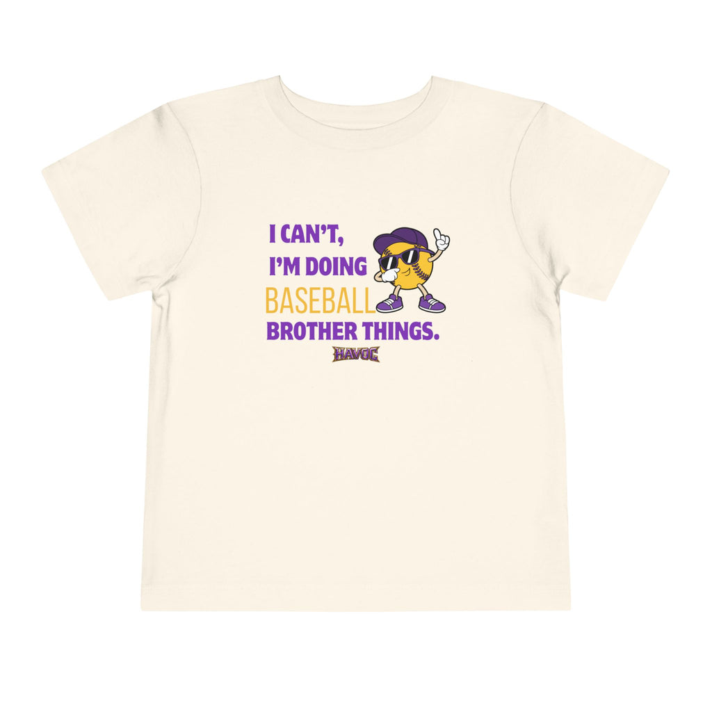 TODDLER Havoc Baseball Brother Tee