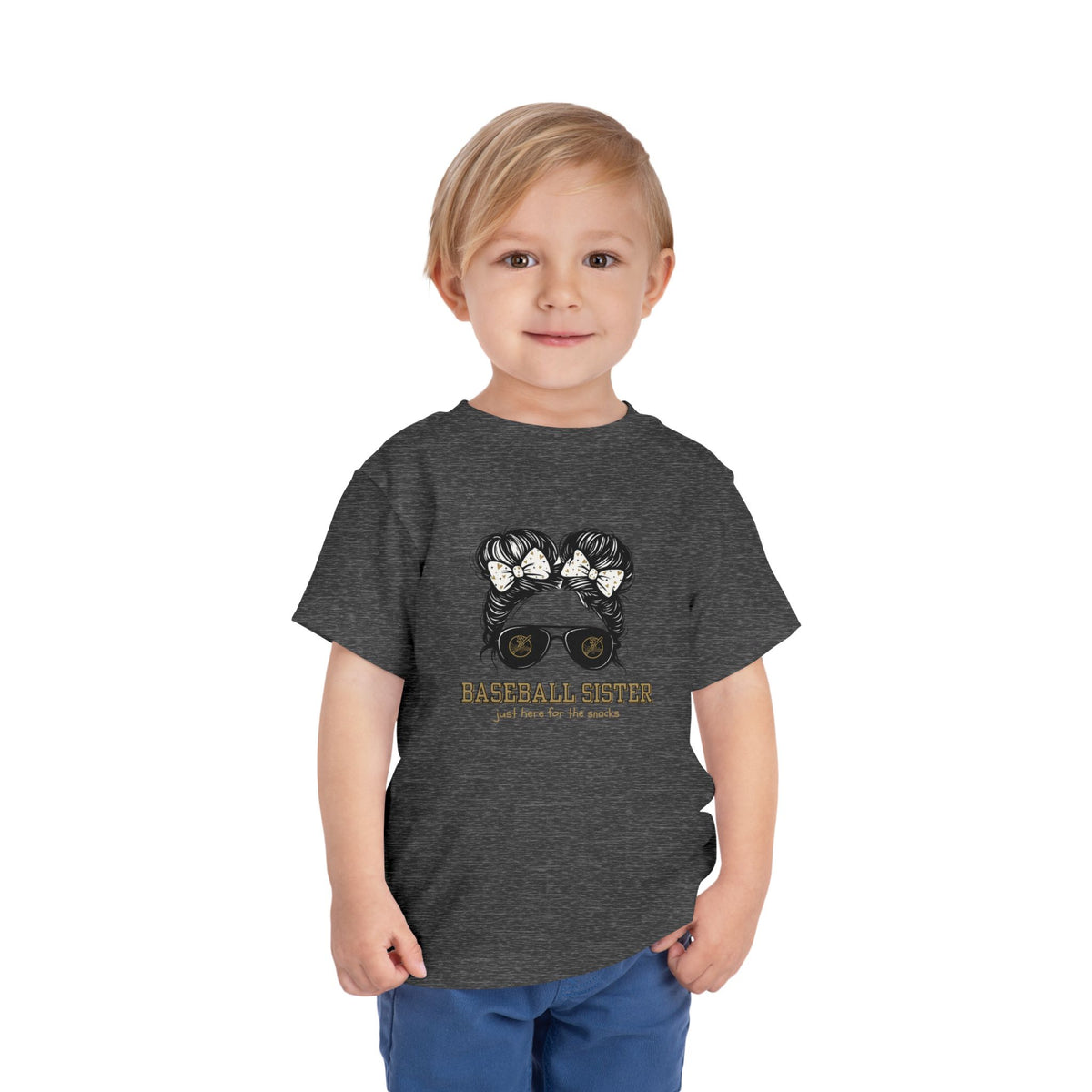 TODDLER Knights Baseball Sister Tee