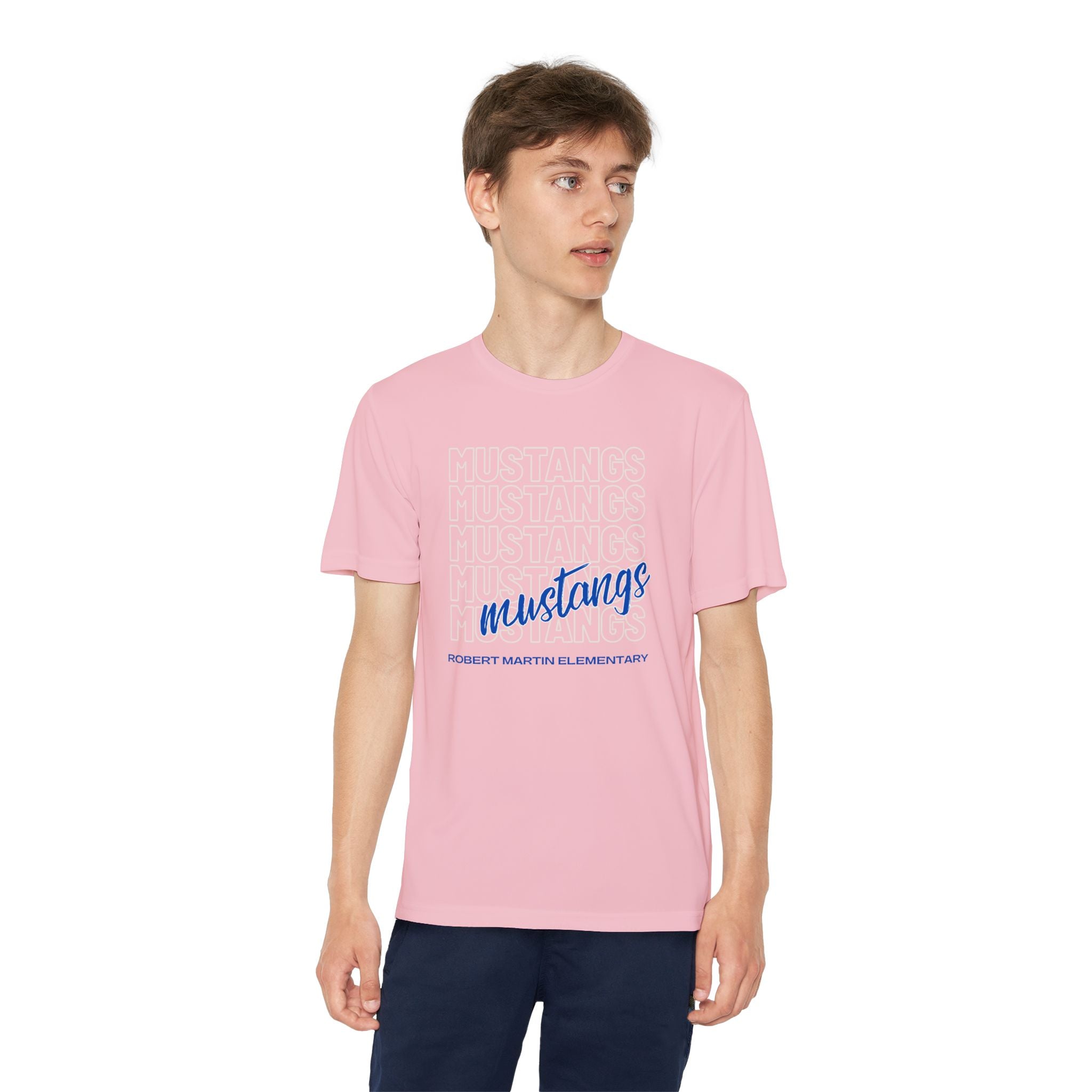 YOUTH RME Mustangs Moisture-Wicking Performance Tee