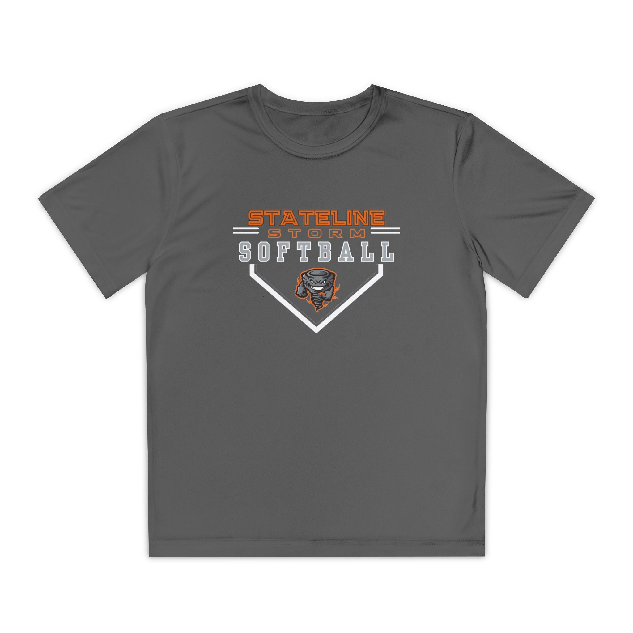 YOUTH Stateline Softball Moisture Wicking Performance Tee
